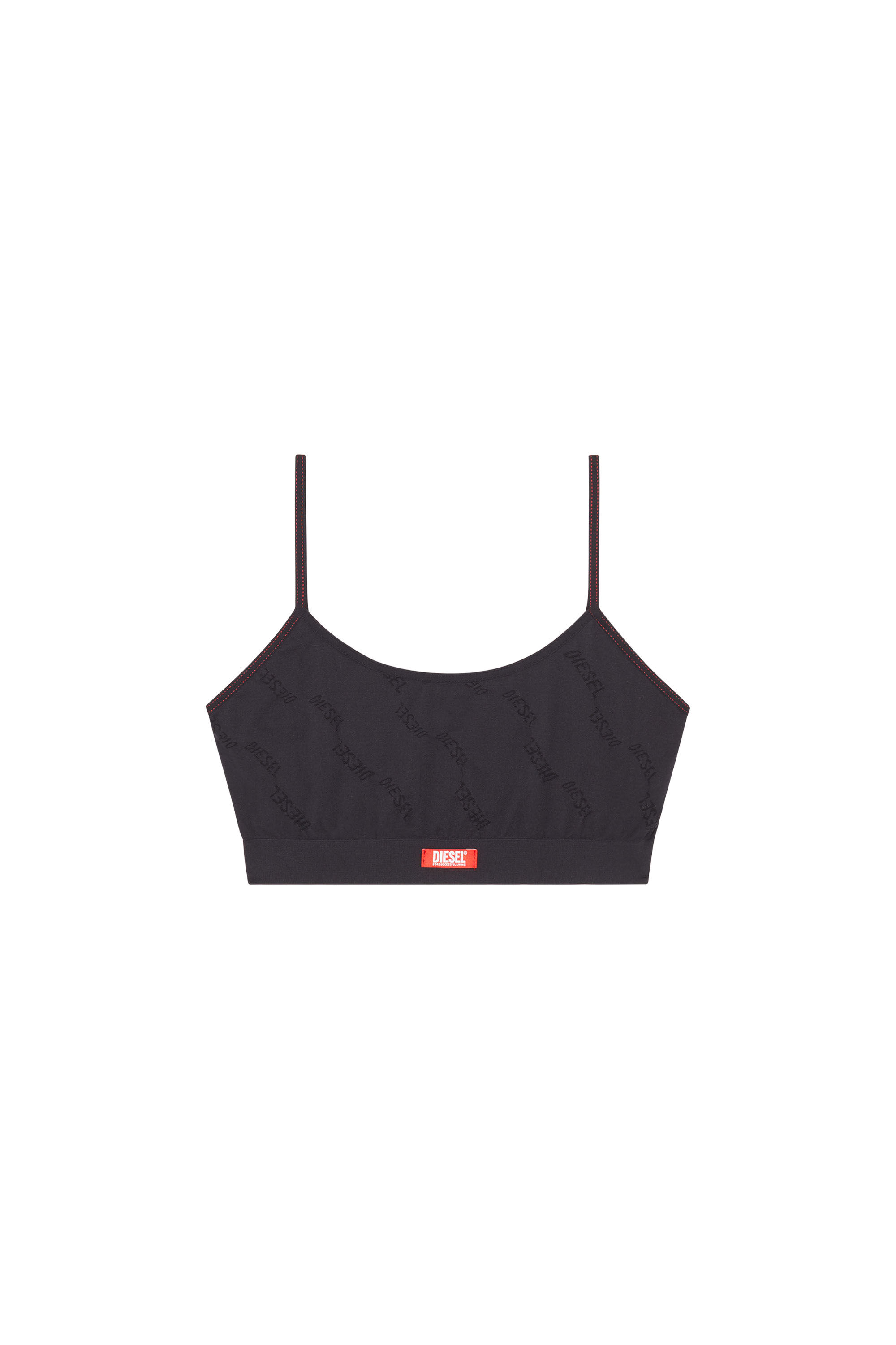 Diesel - UFSB-JINNIE, Woman's Nude bralette in Black - 1