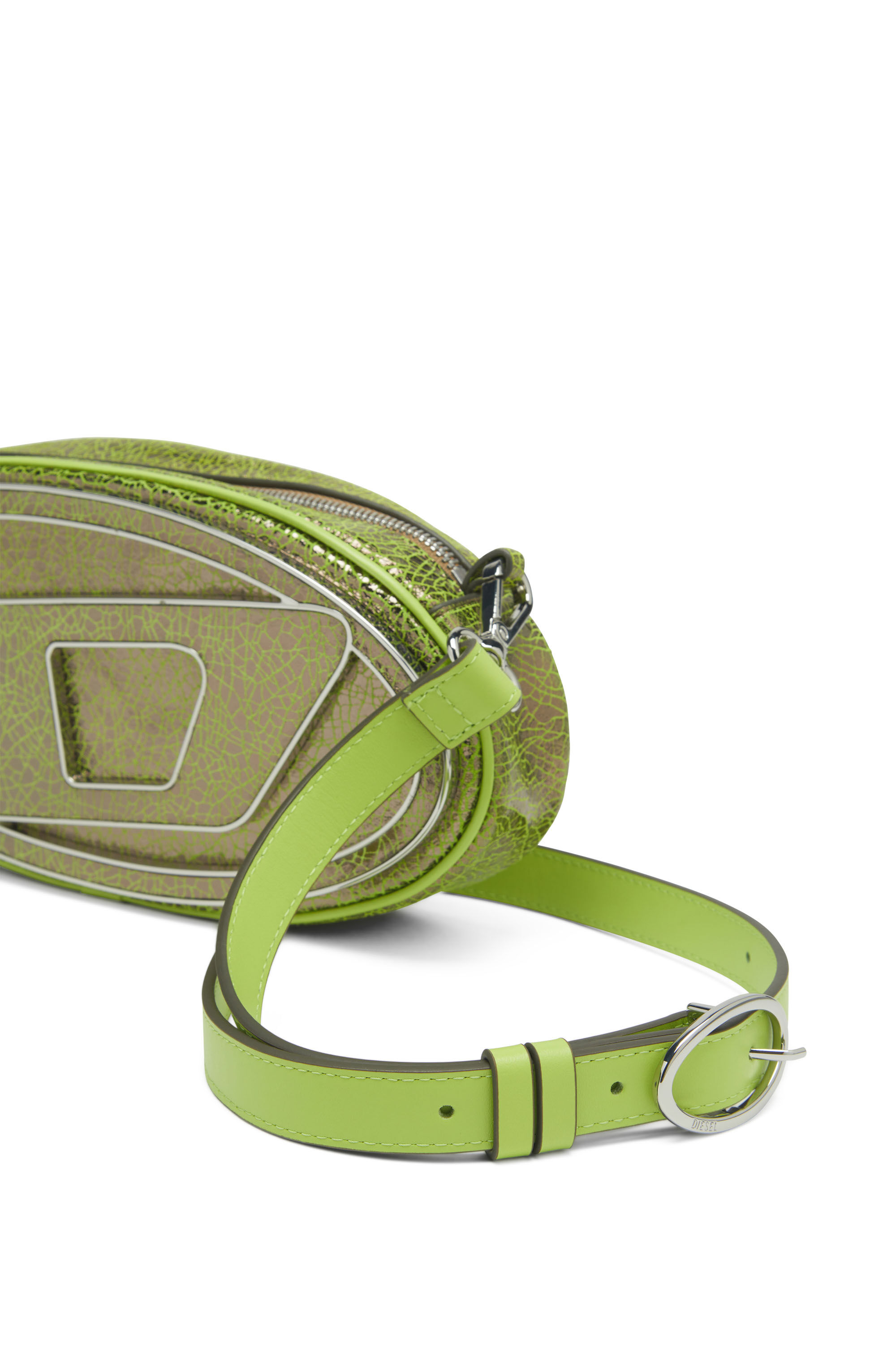 1DR-POUCH Woman: Crossbody bag in cracked leather | Diesel