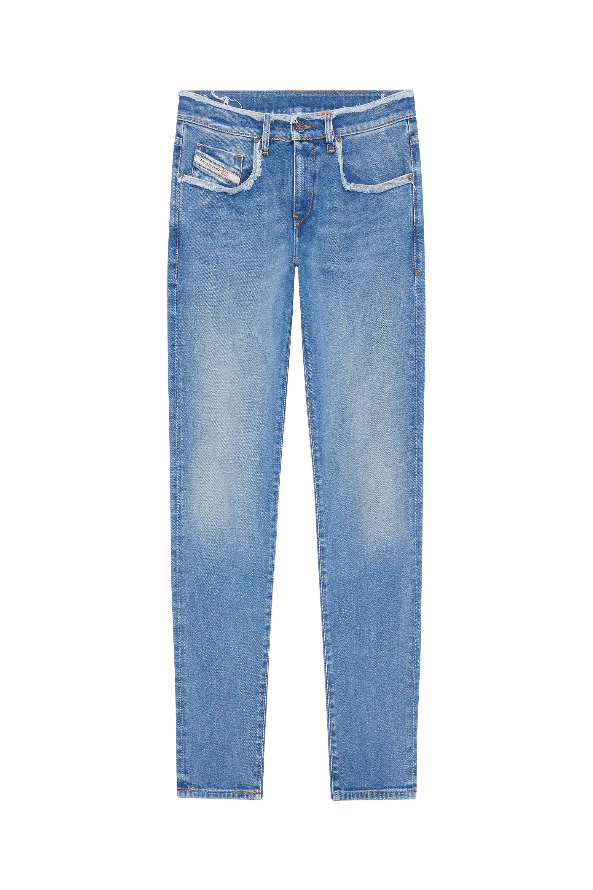 Diesel - Slim Jeans 2019 D-Strukt 09E19, Medium blue - Image 1