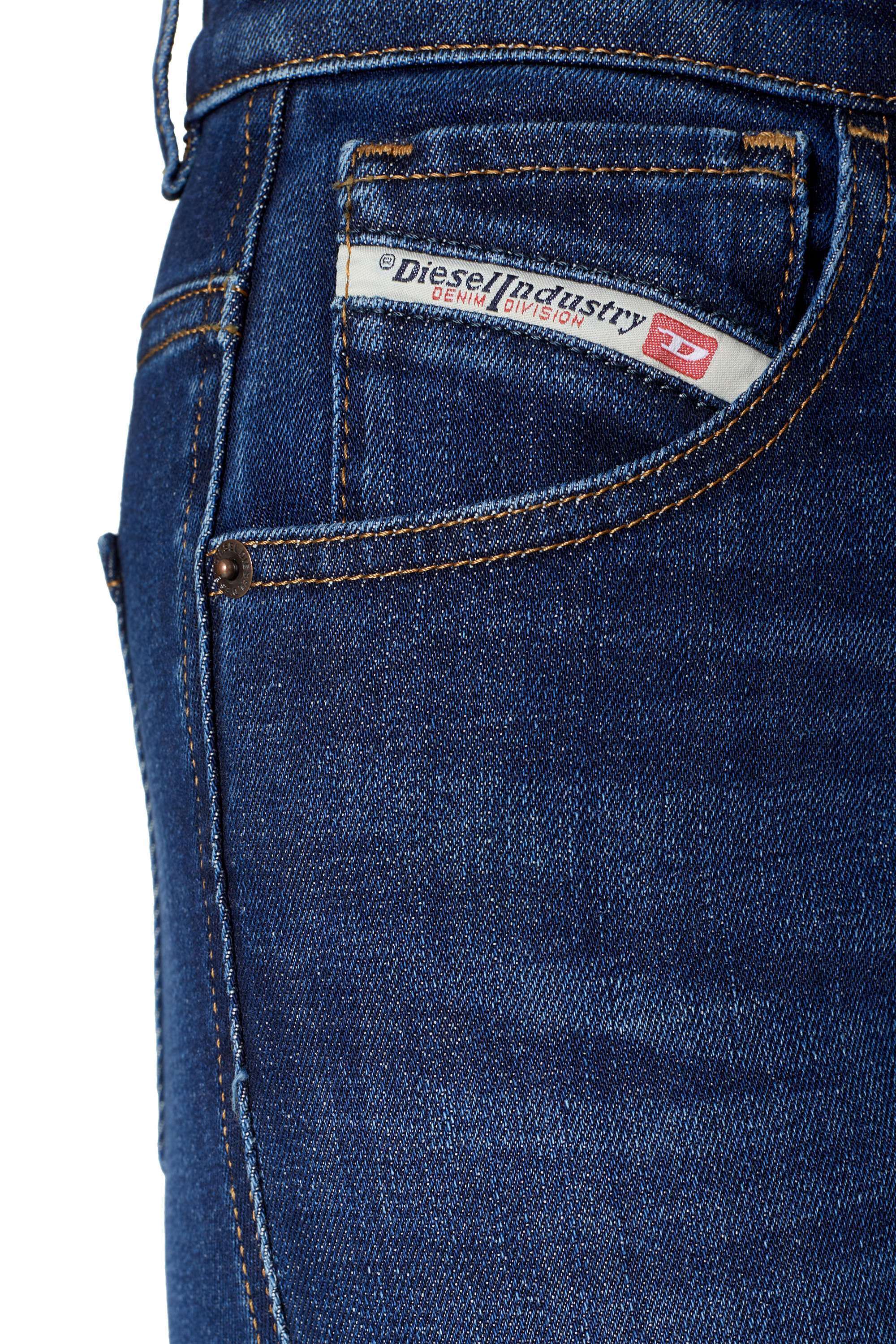 Diesel - Straight Jeans 1994 09B90, Woman's Straight Jeans - 1994 in Dark Blue - 3