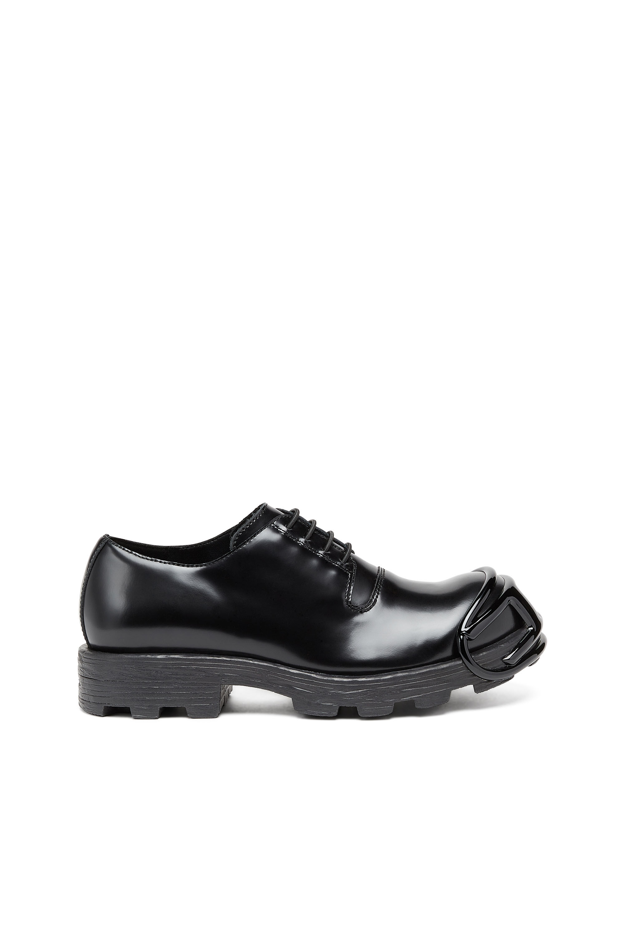 Men s D Hammer SO D Leather lace up shoes with oval D toe cap