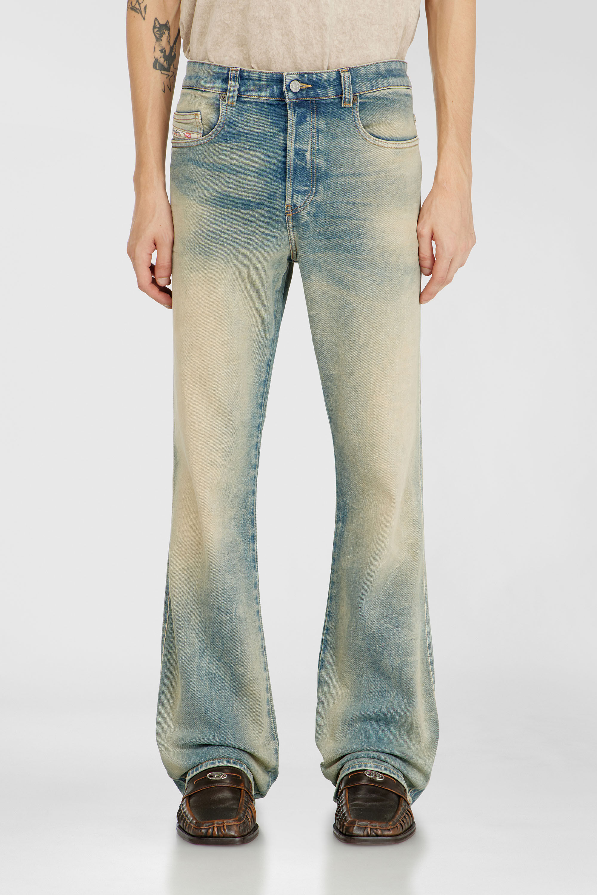 Diesel - Man's Bootcut Jeans 1998 D-Buck 09H78, Medium blue - 4