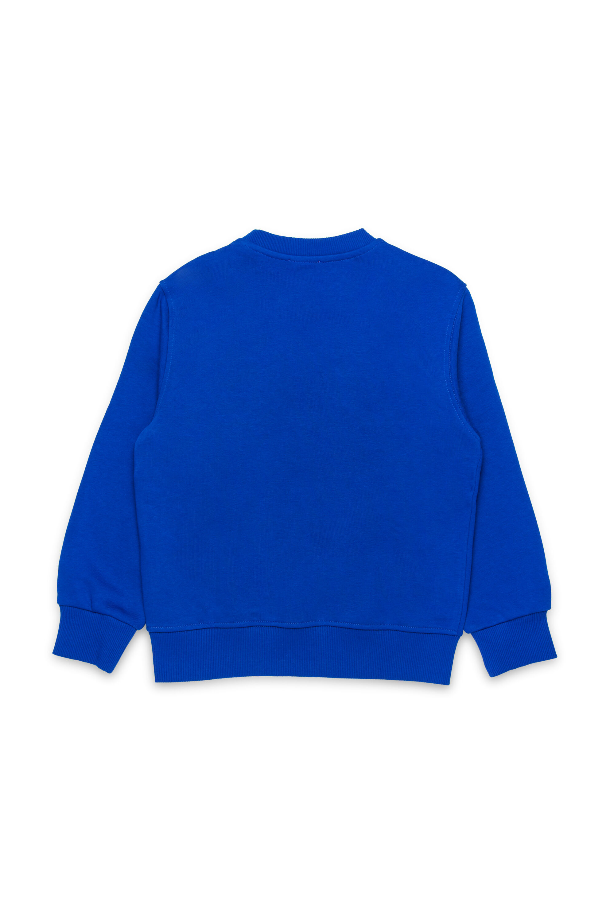 Diesel - SDROPS OVER, Man's Cotton sweatshirt with logo in Blue - 2