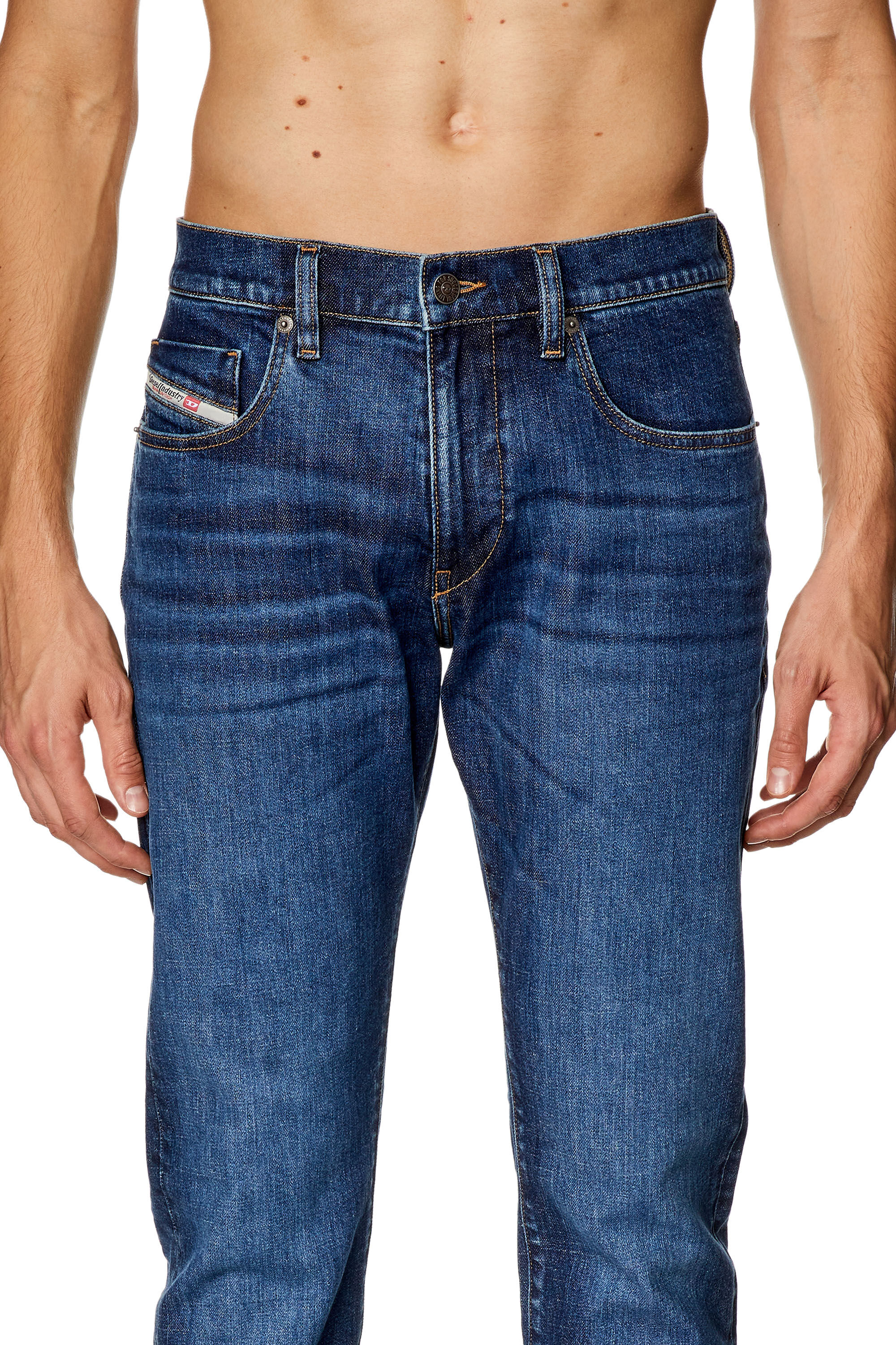 ◯最終値下げ●稀少洋書●JUST REMIX JEANS BLUE● Shop Smoke Rise Straight Rip Repair 5 Pocket Jean JP24108SNZ