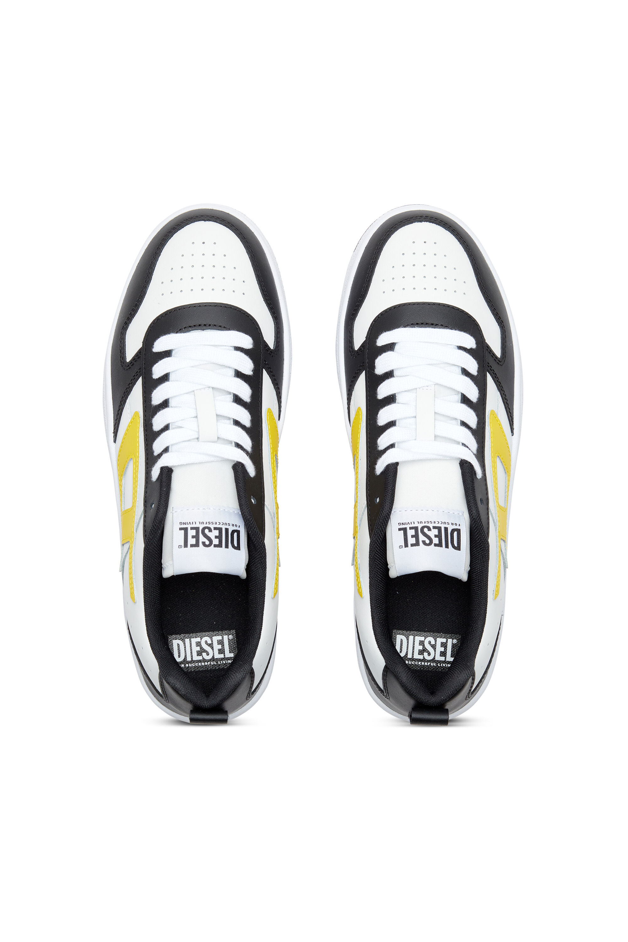 Men s S Ukiyo Low Low top sneakers in leather and nylon Multicolor Diesel