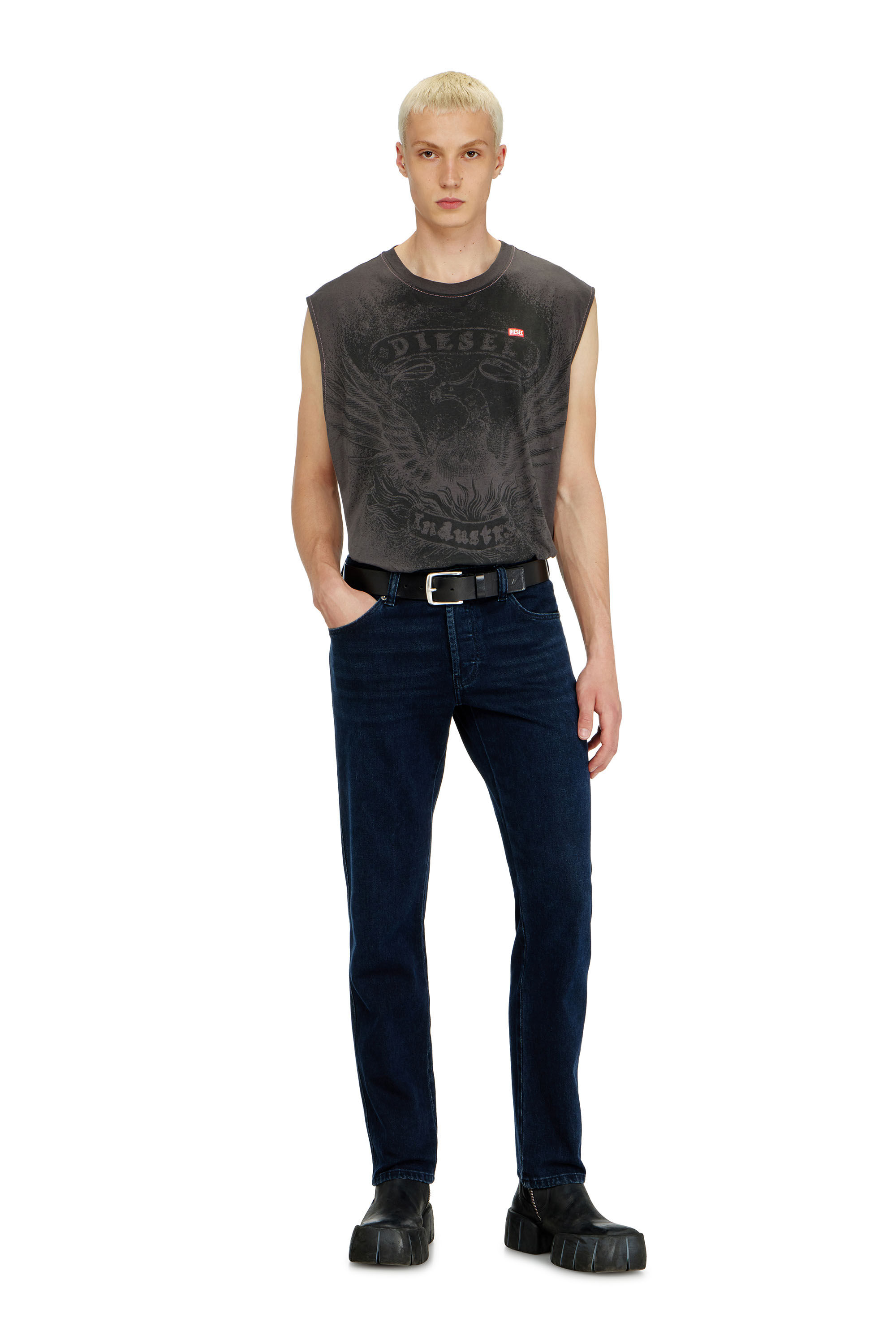 Diesel - Man's Slim Jeans 1993 D-Vyl 0KBBJ, Dark Blue - 2