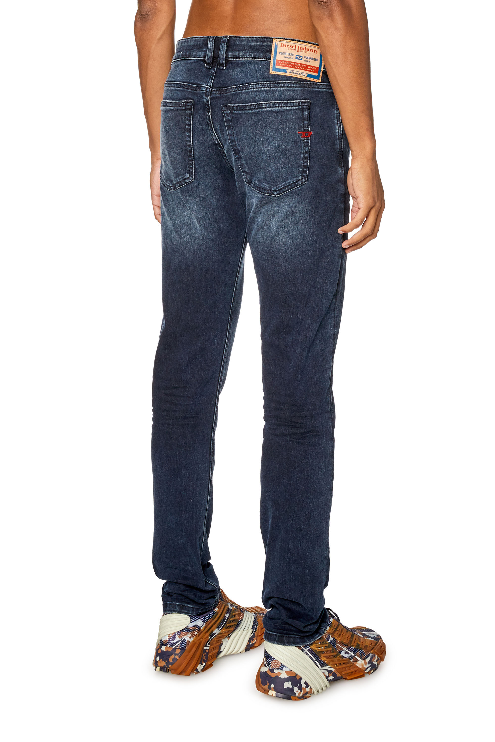 Men s Skinny Jeans Dark Blue Diesel 1979 Sleenker