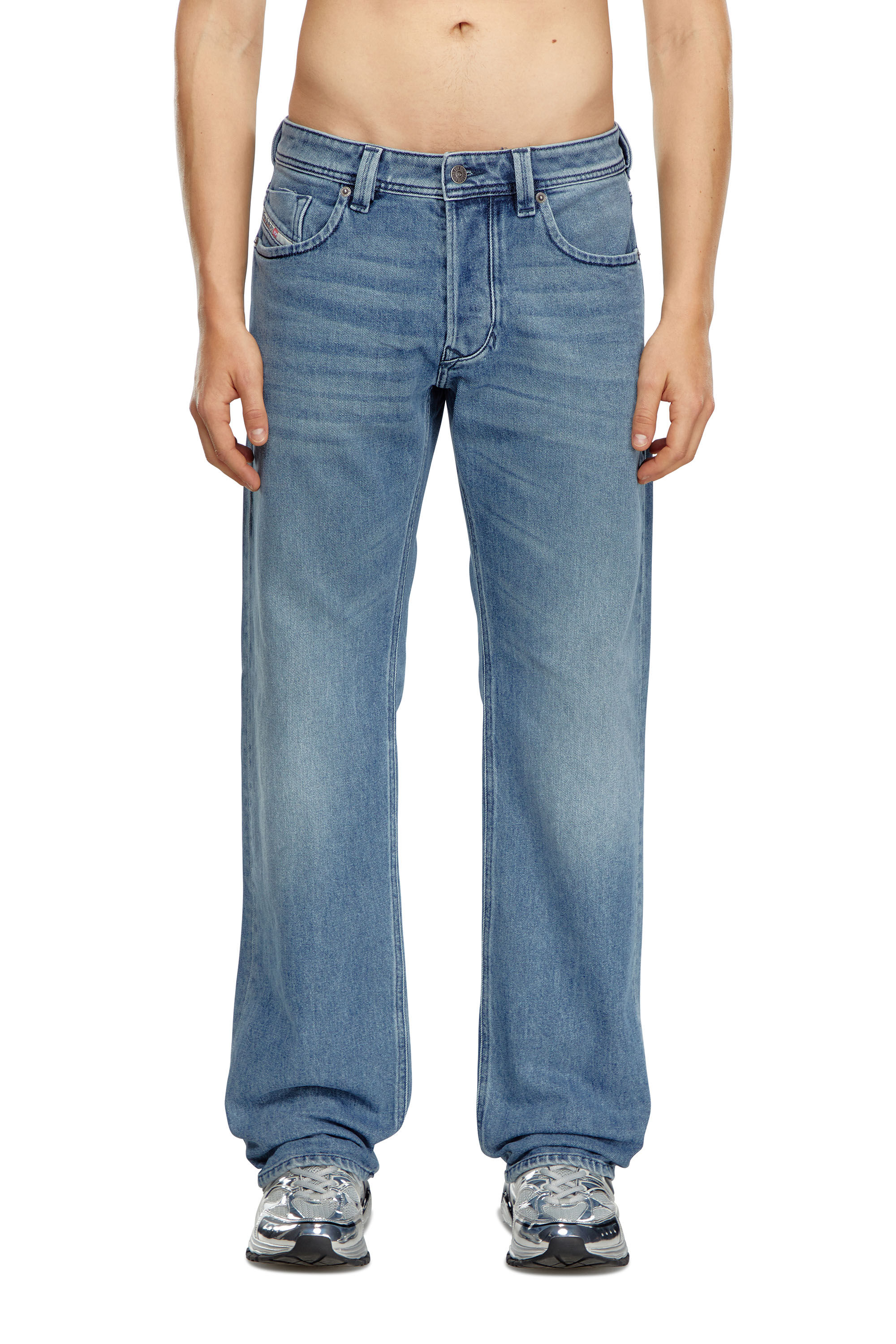 Diesel - Man's Regular Jeans 1985 Larkee 09H30, Medium blue - 3