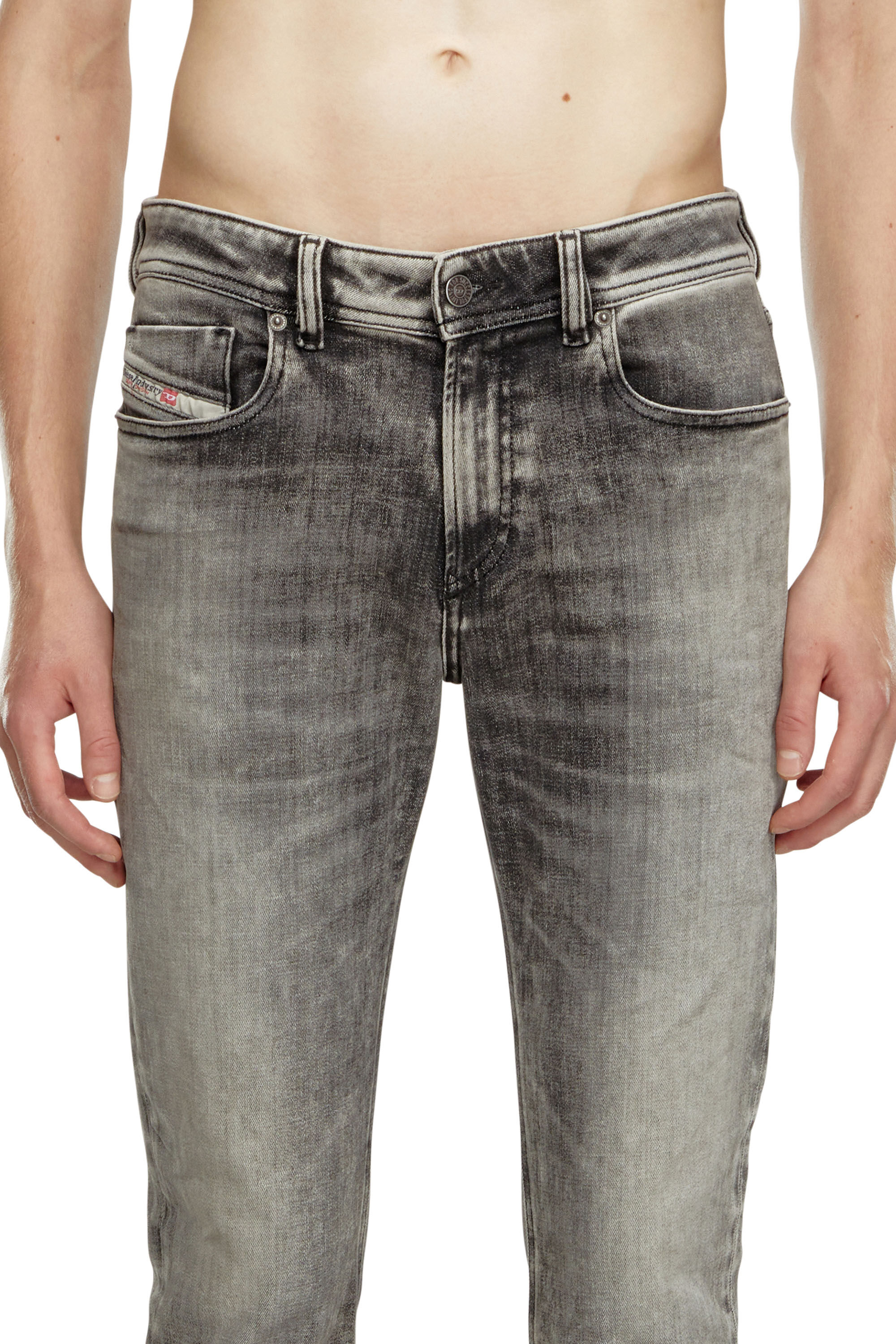 Diesel - Man Skinny Jeans 1979 Sleenker 09J28, Grey - Image 5