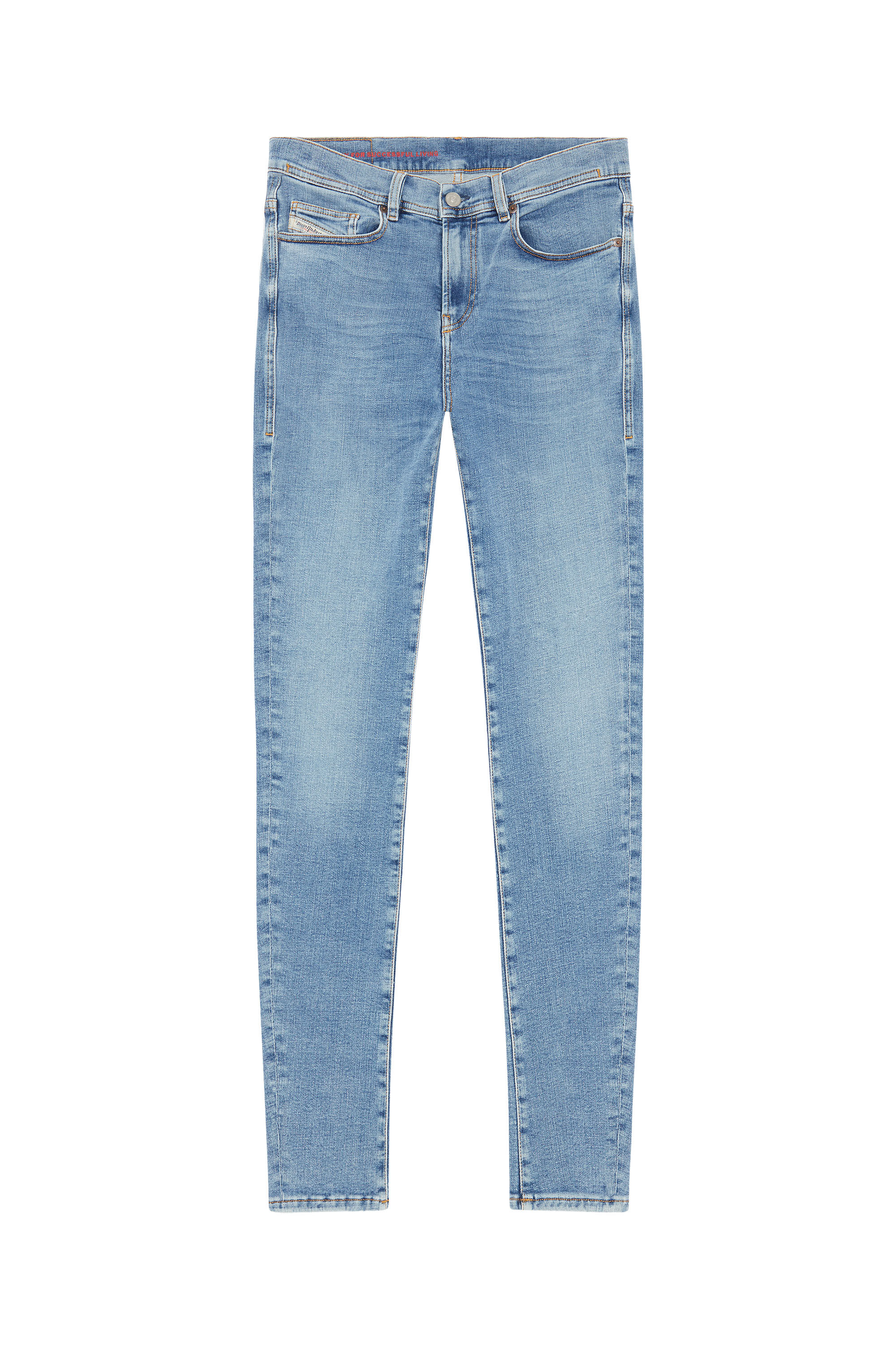 Diesel - Skinny Jeans 1983 D-Amny 09C01, Man's Skinny Jeans - 1983 D-Amny in Medium blue - 2
