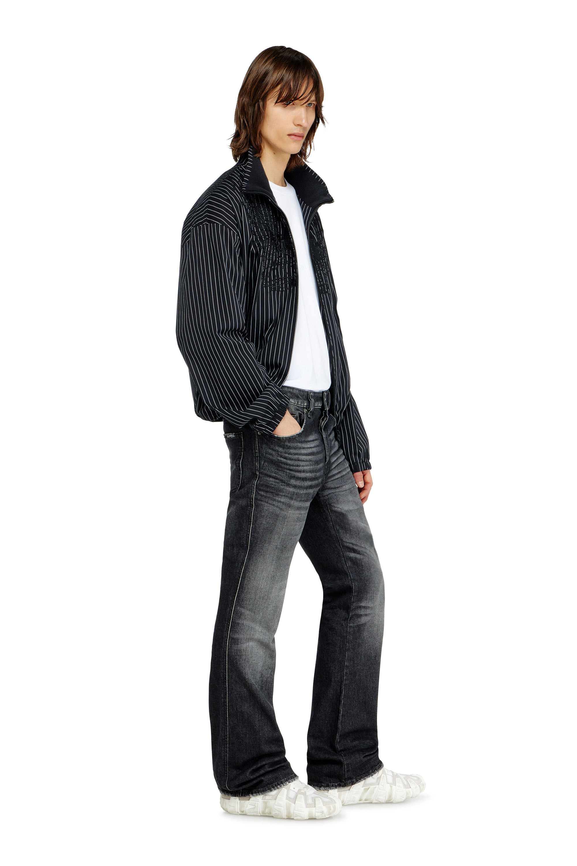 Diesel - Man's Bootcut Jeans 1998 D-Buck 09L50, Black/Dark grey - 2