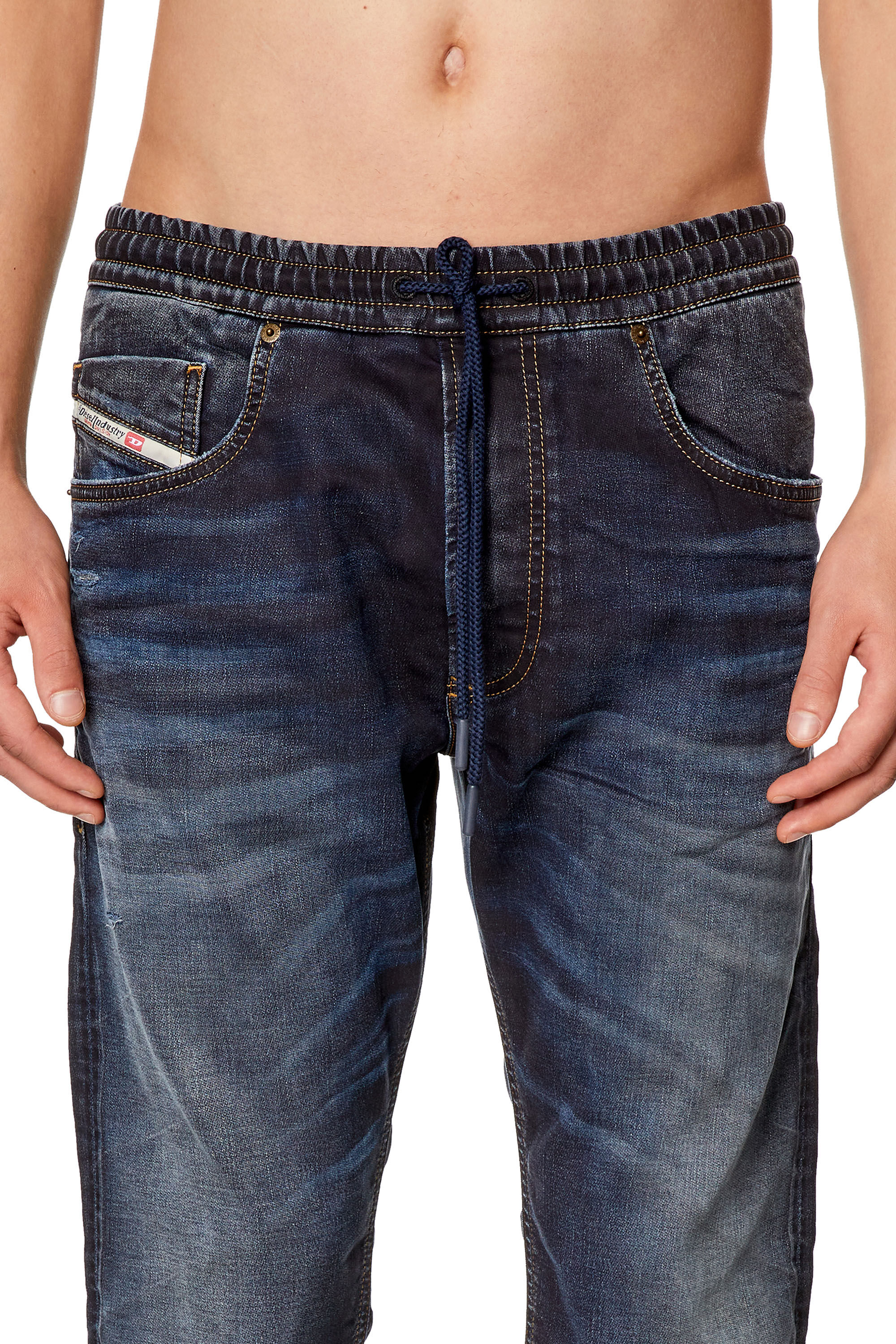 Men s Tapered Jeans Dark blue Diesel 2030 D Krooley Joggjeans