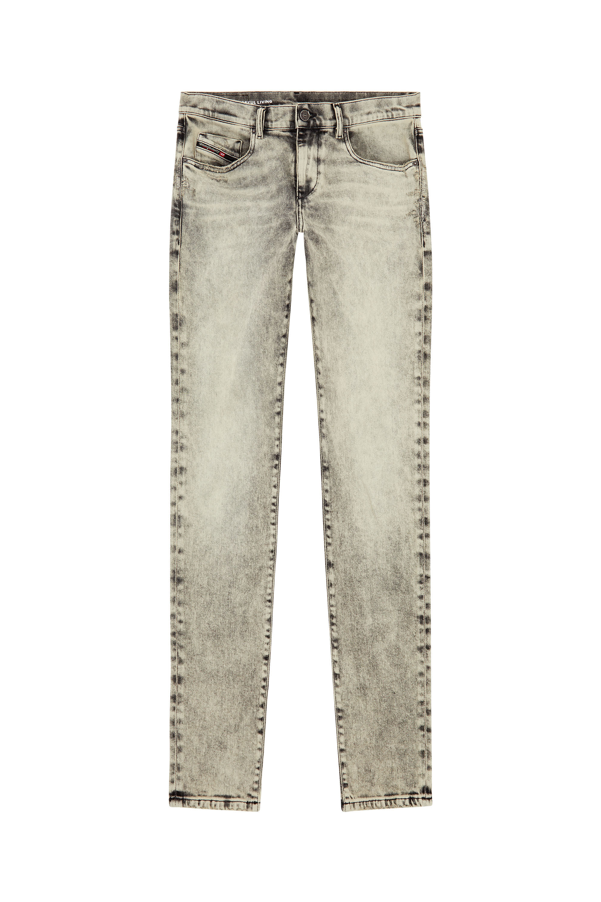 Diesel - Slim Jeans 2019 D-Strukt 09H56, Grey - Image 2