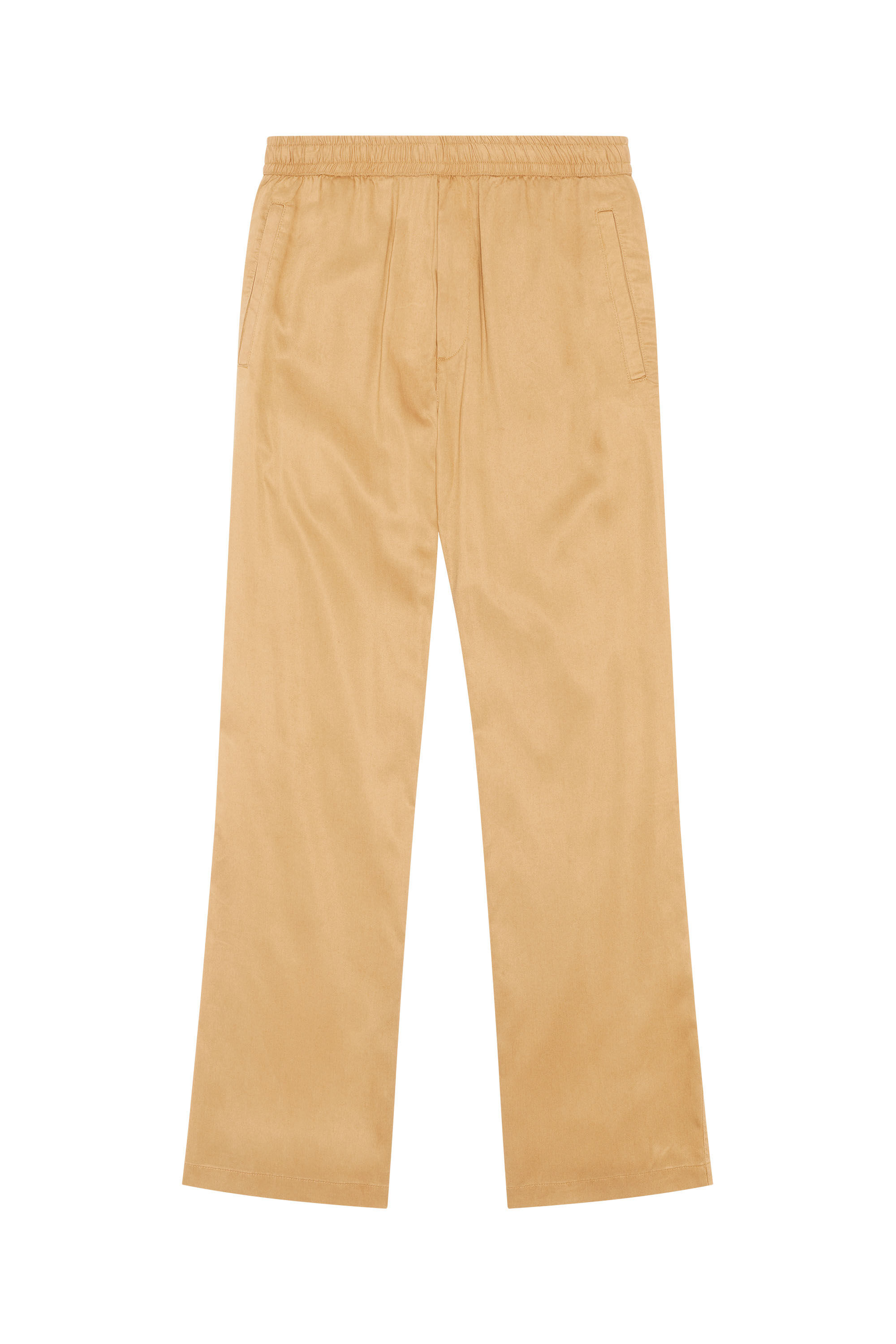 Diesel - P-GOLD-SPORT, Man's Fluid pants in twill in Beige - 2