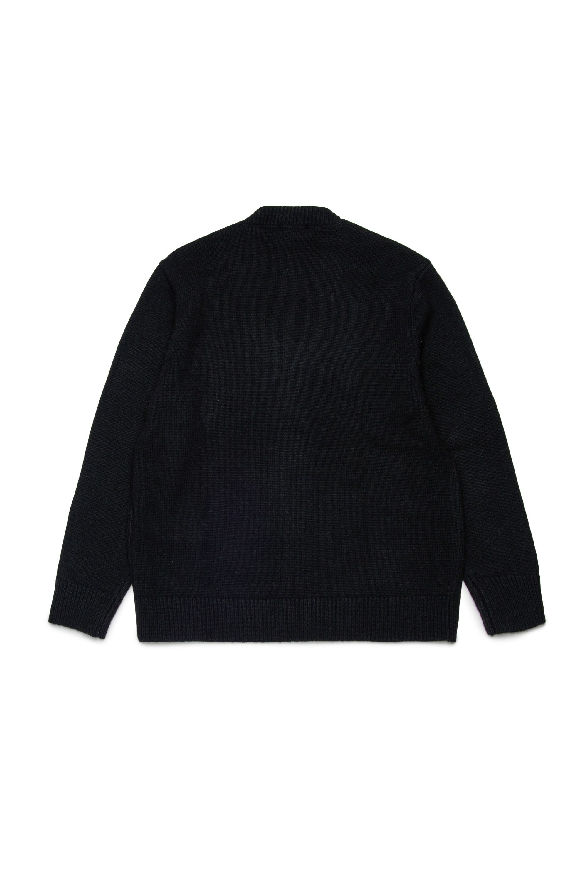 Diesel - KRAMCARDIGAN, Man's Wool cardigan in Black - 2