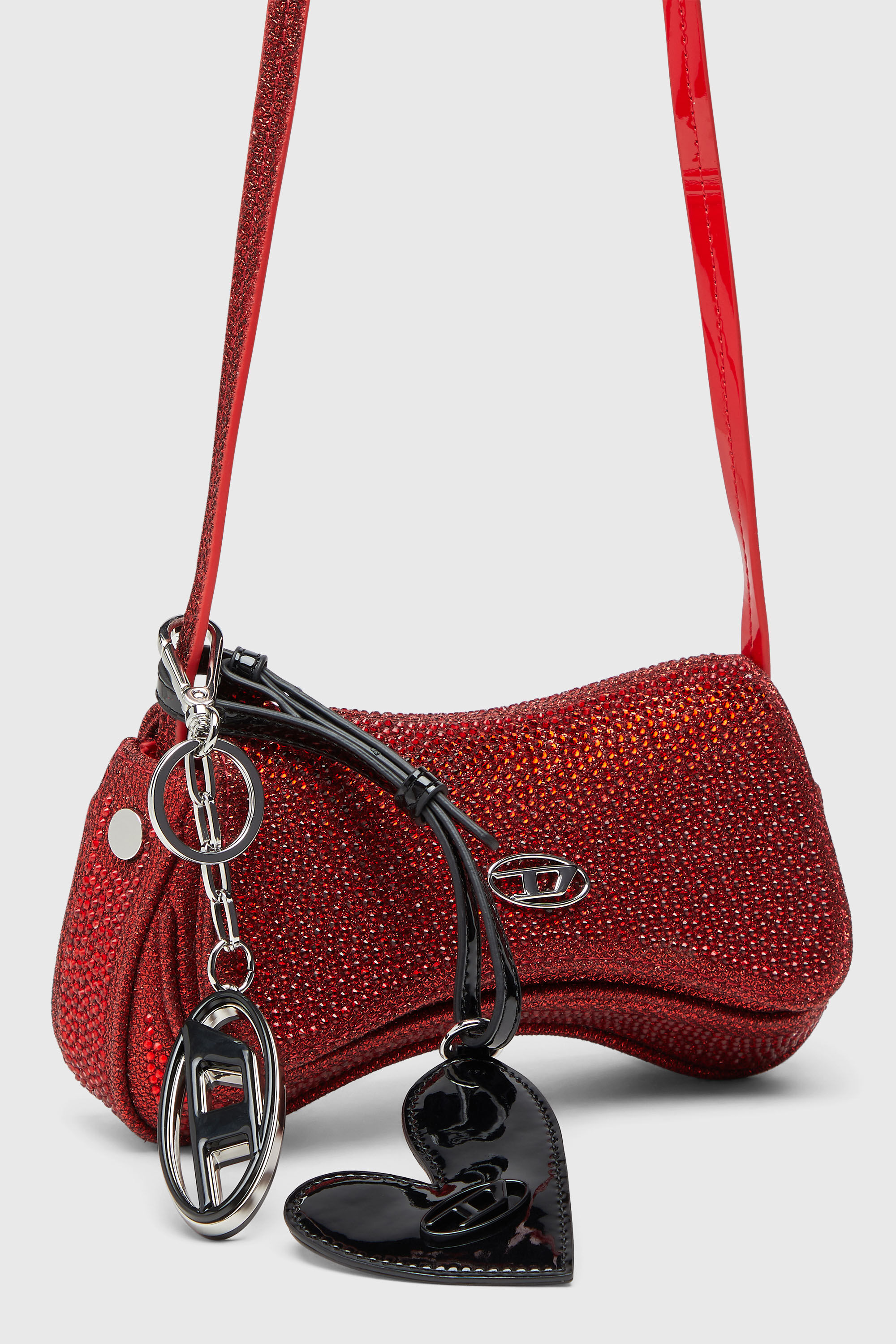 Diesel - PLAY MIRROR, Woman's Mirror charm with glossy finish in Black - 4