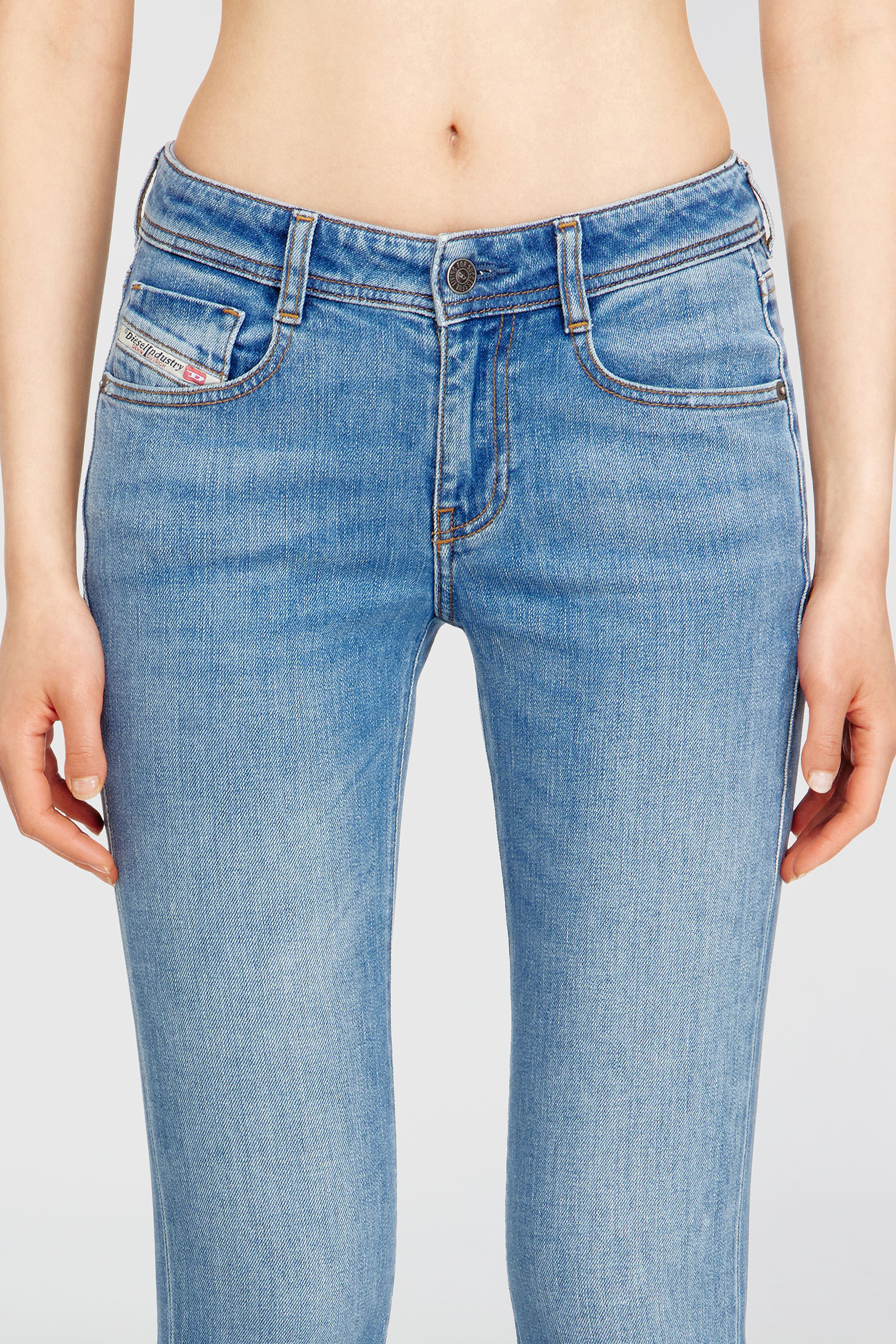 Diesel - Woman's Bootcut Jeans 1969 D-Ebbey 0ADBH, Light Blue - 5