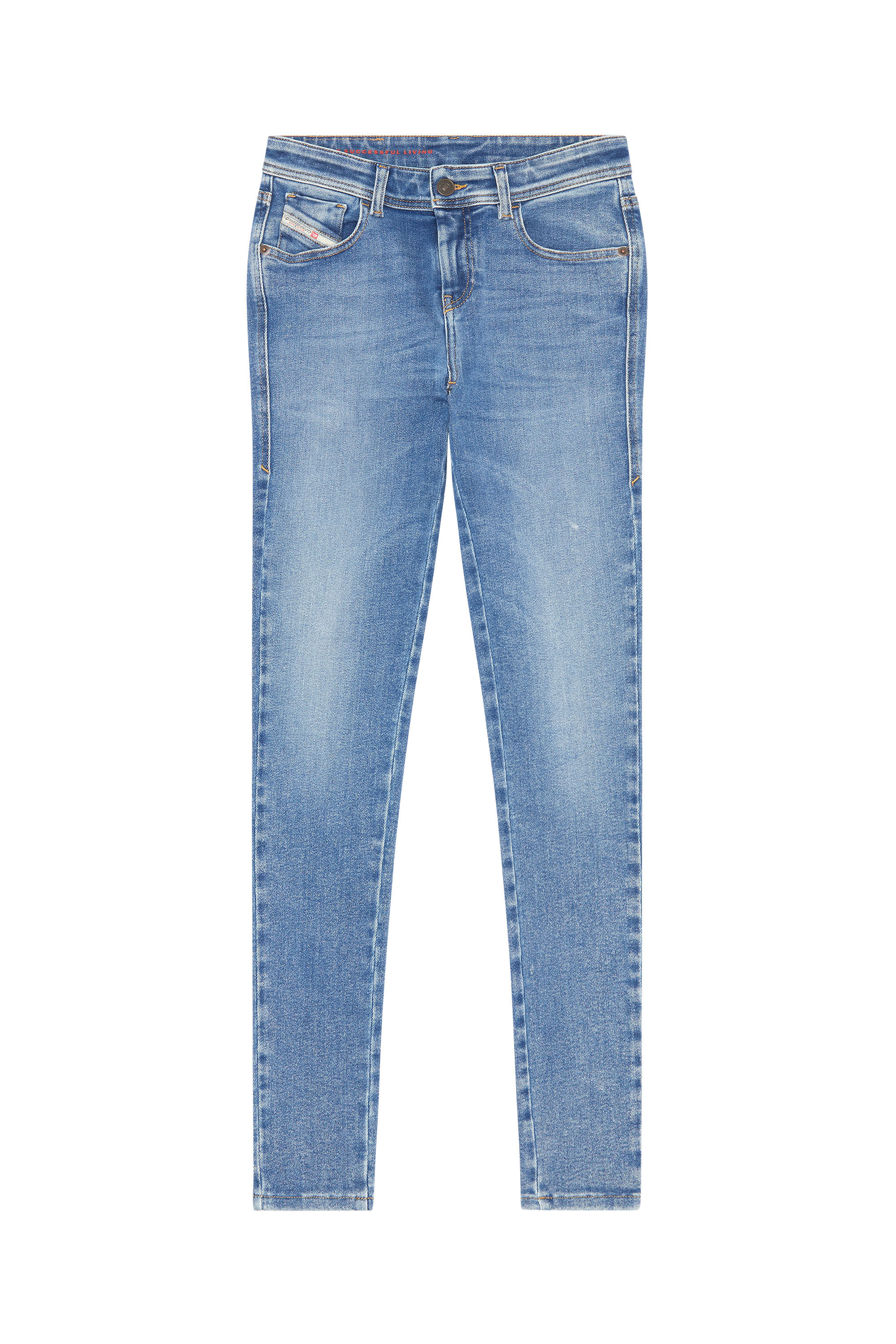 Diesel - Super skinny Jeans 2017 Slandy 09D62, Medium blue - Image 2