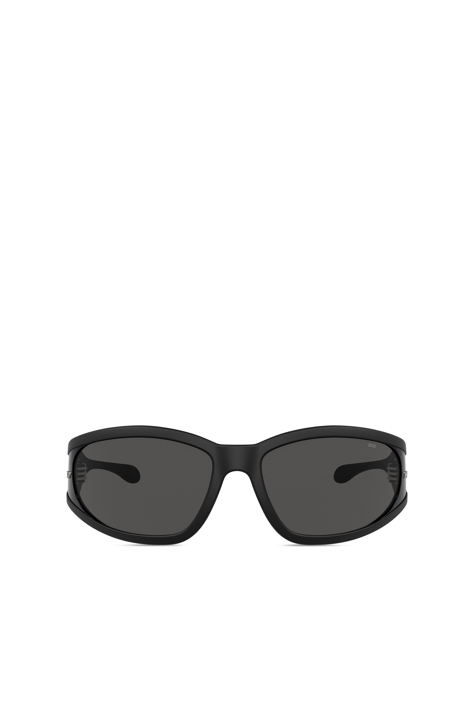 Women s Rectangular sunglasses in acetate Black Diesel