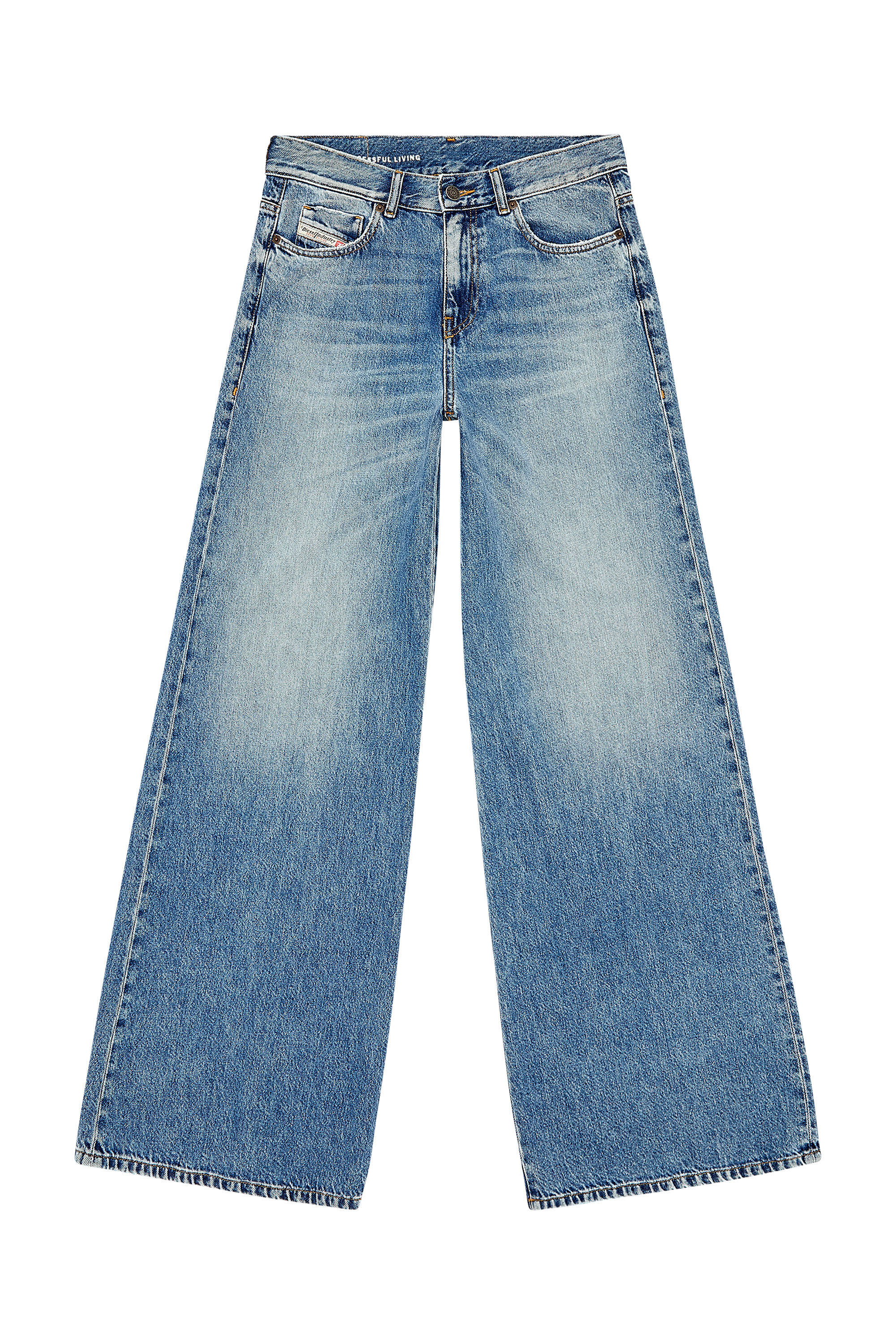 Women's Flare Jeans | Medium blue | Diesel 1978 D-Akemi