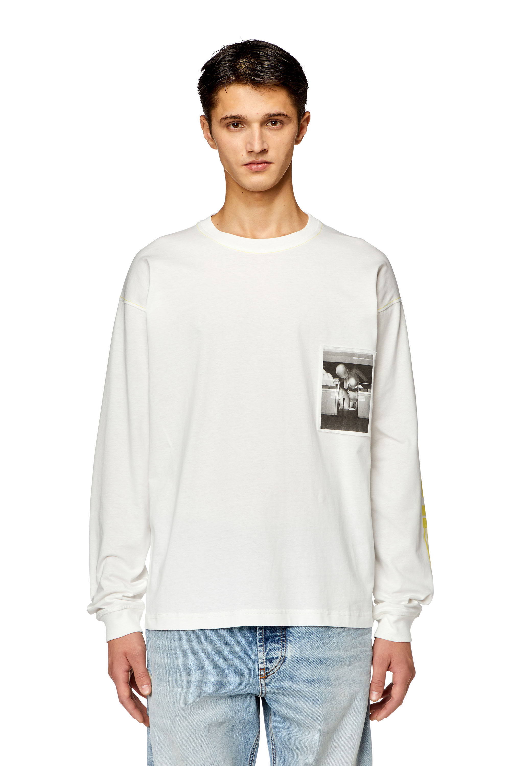 Diesel - T-BOXT-LS-N, White - Image 2