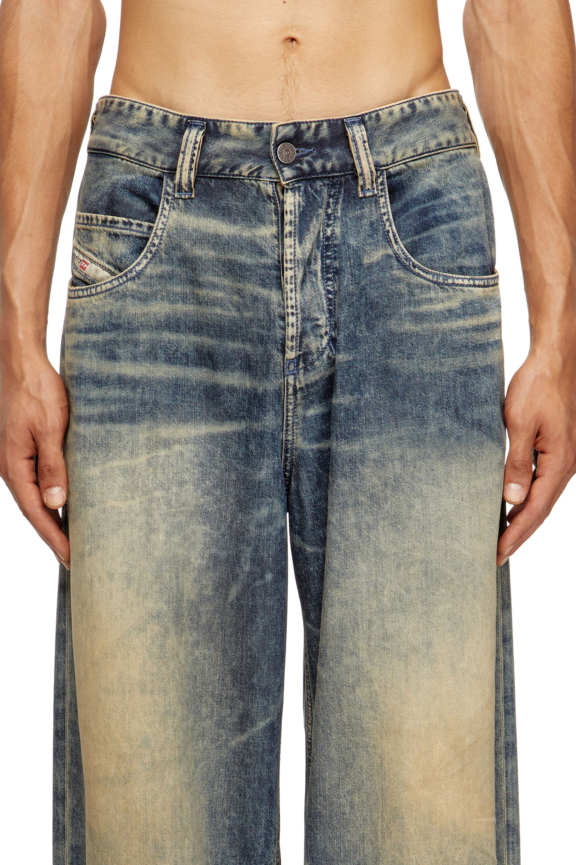 Diesel - Man's Relaxed Jeans 1997 D-Enim-M 0CEBB, Medium blue - 5