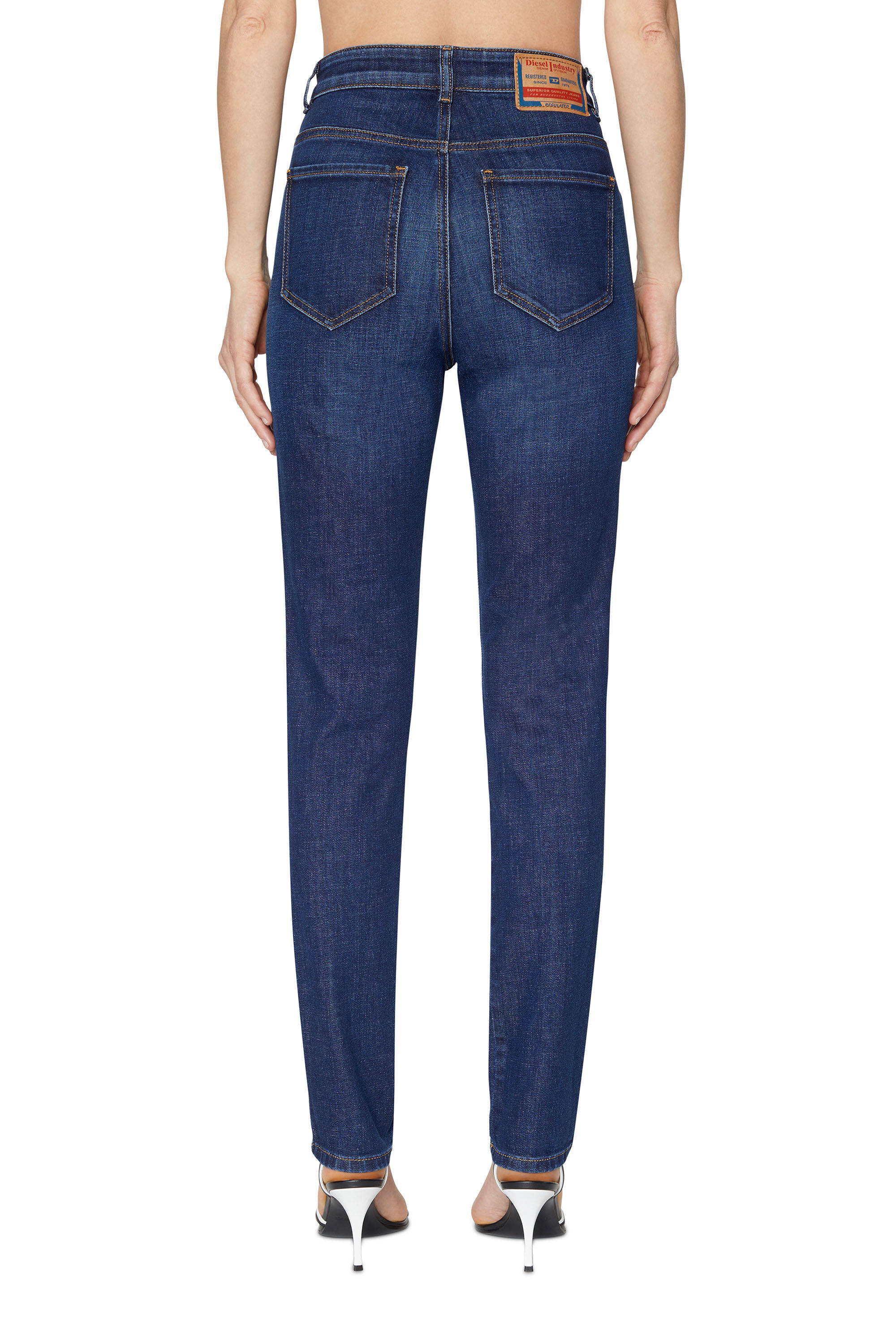Diesel - Straight Jeans 1994 09B90, Woman's Straight Jeans - 1994 in Dark Blue - 2