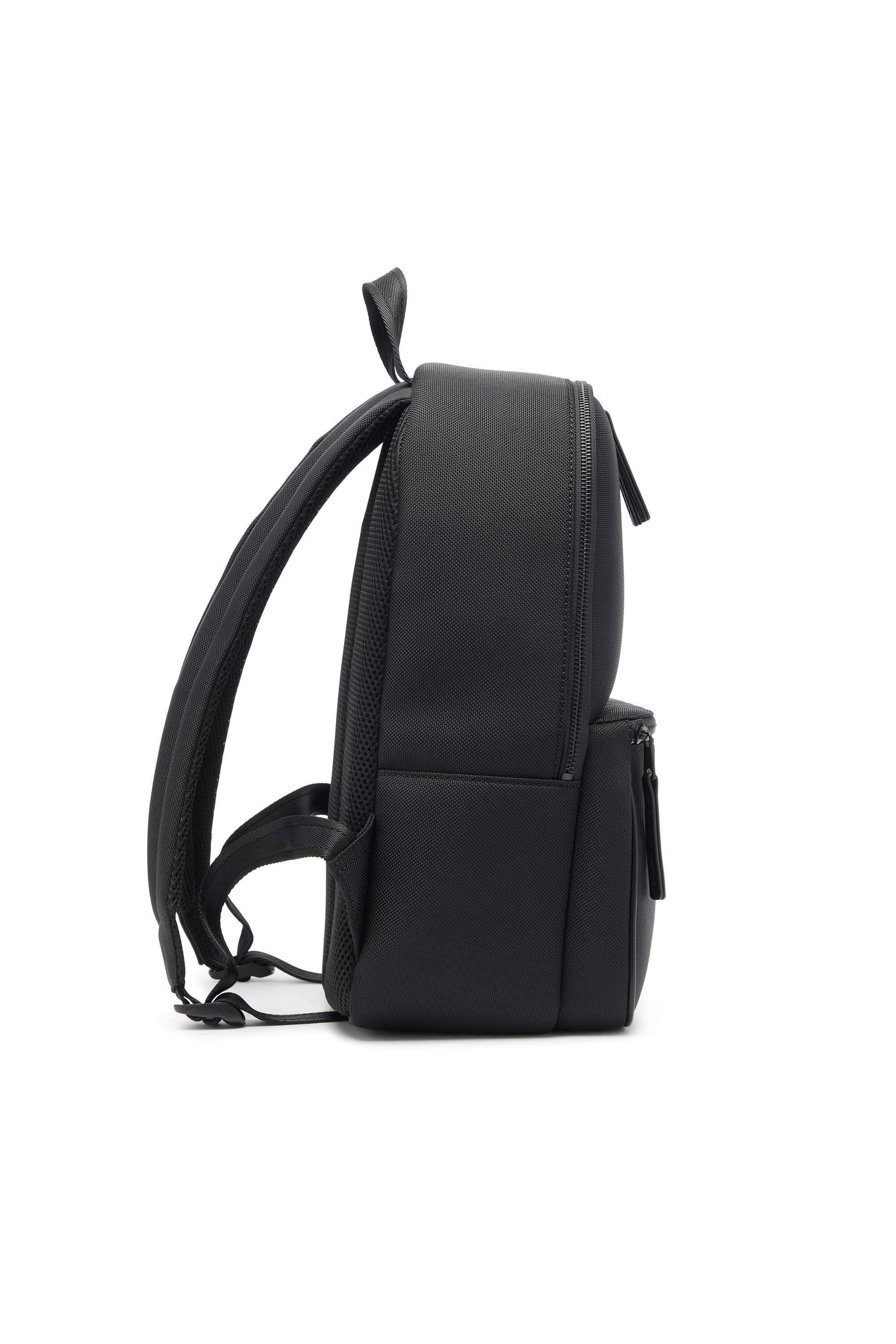 Diesel - HOLI-D BACKPACK M, Unisex's Holi-D - Backpack in nylon with Oval D logo in Black - 3