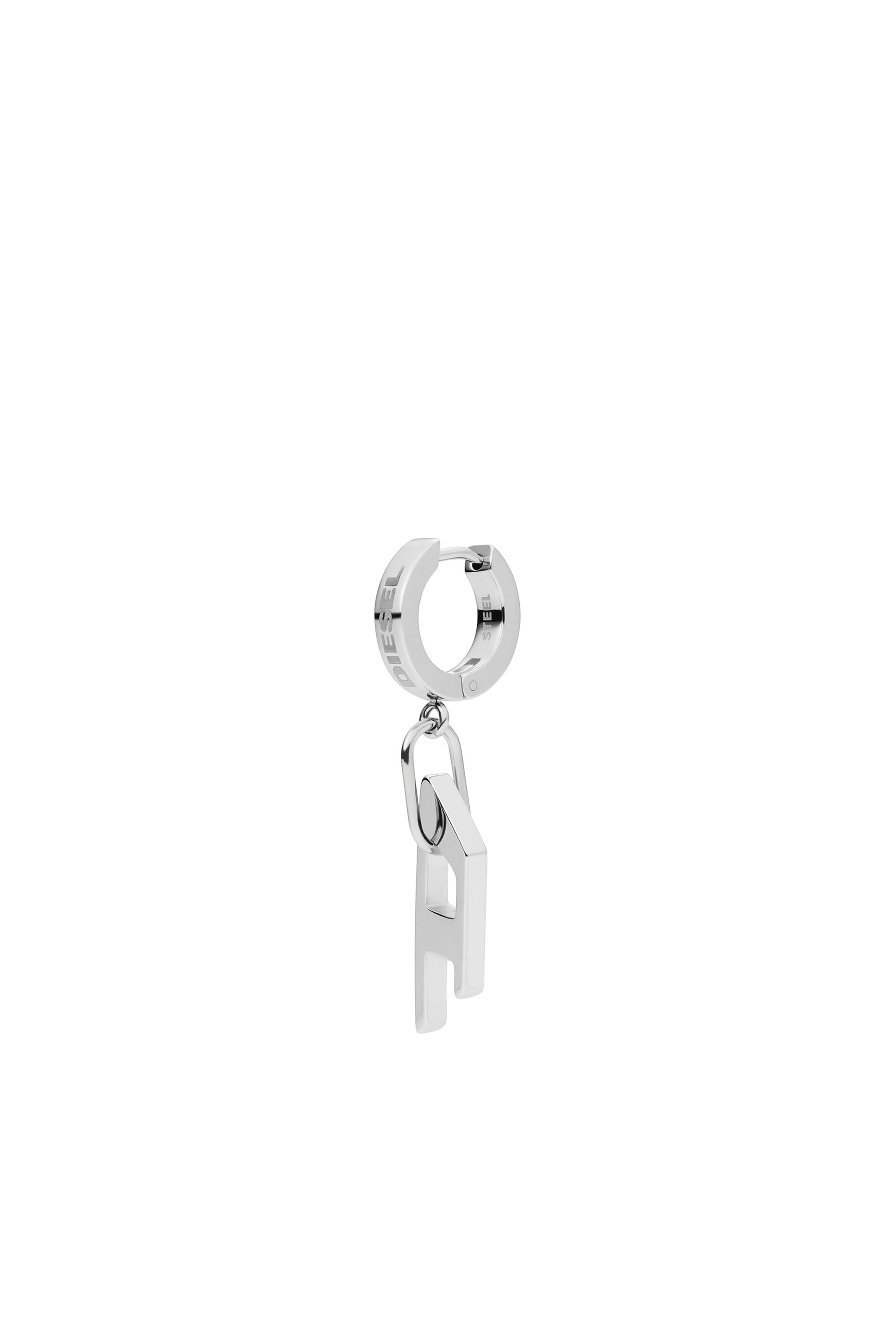 DX1336: Stainless steel hoop earring | Diesel