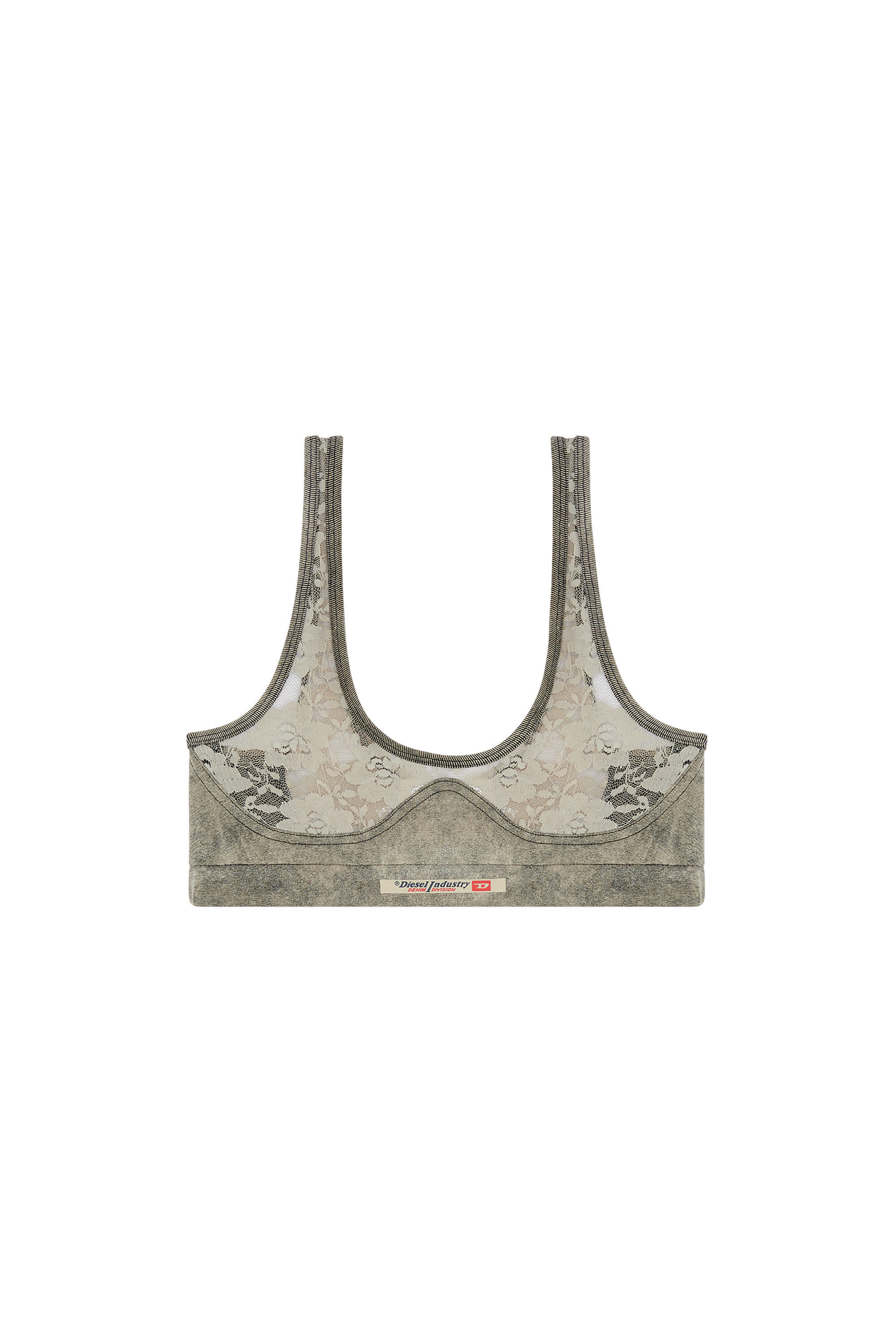 UFSB DENIM LACE BRALETTE