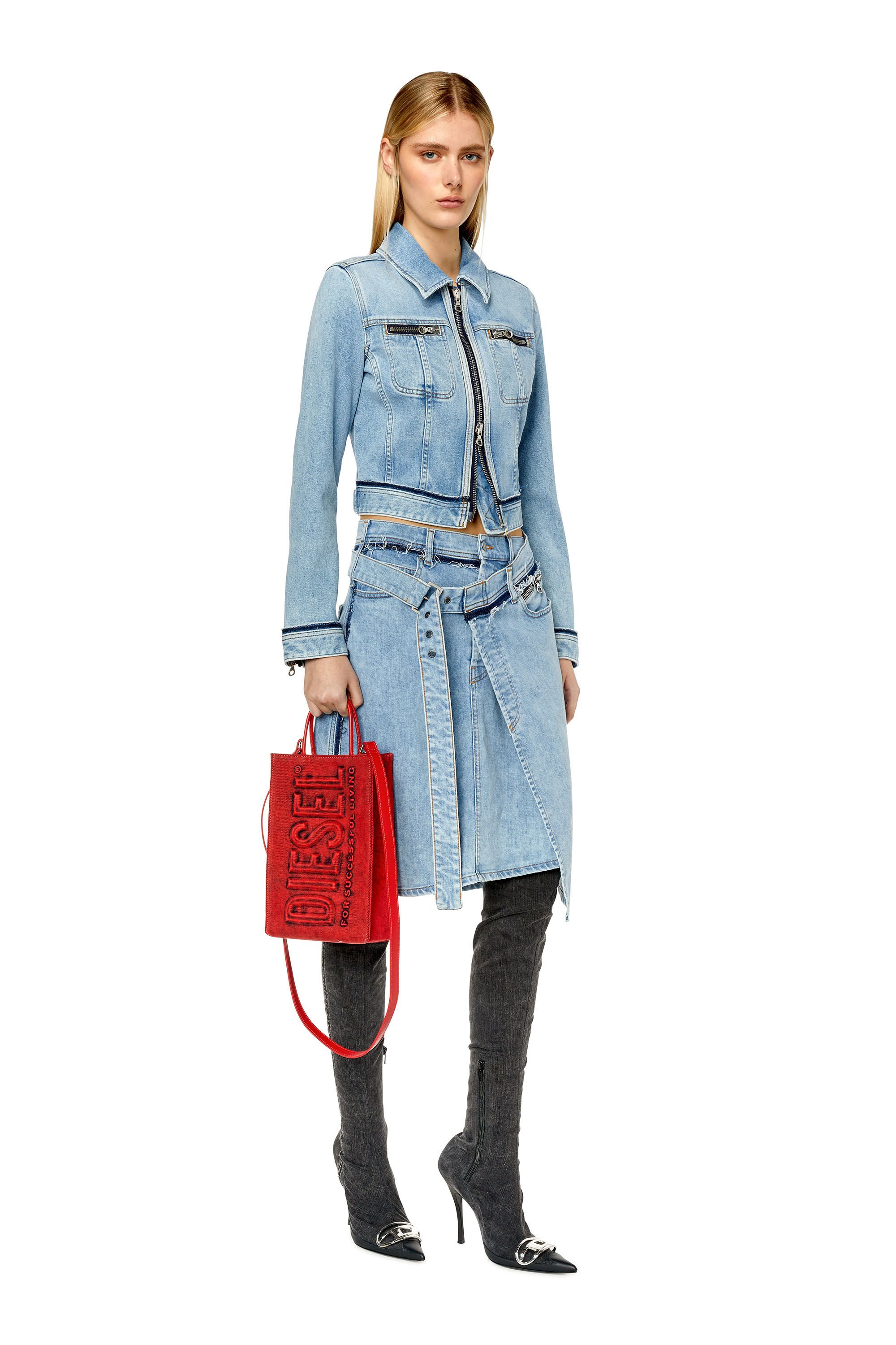 Diesel - DE-PENDENCE-MID, Light Blue - Image 1