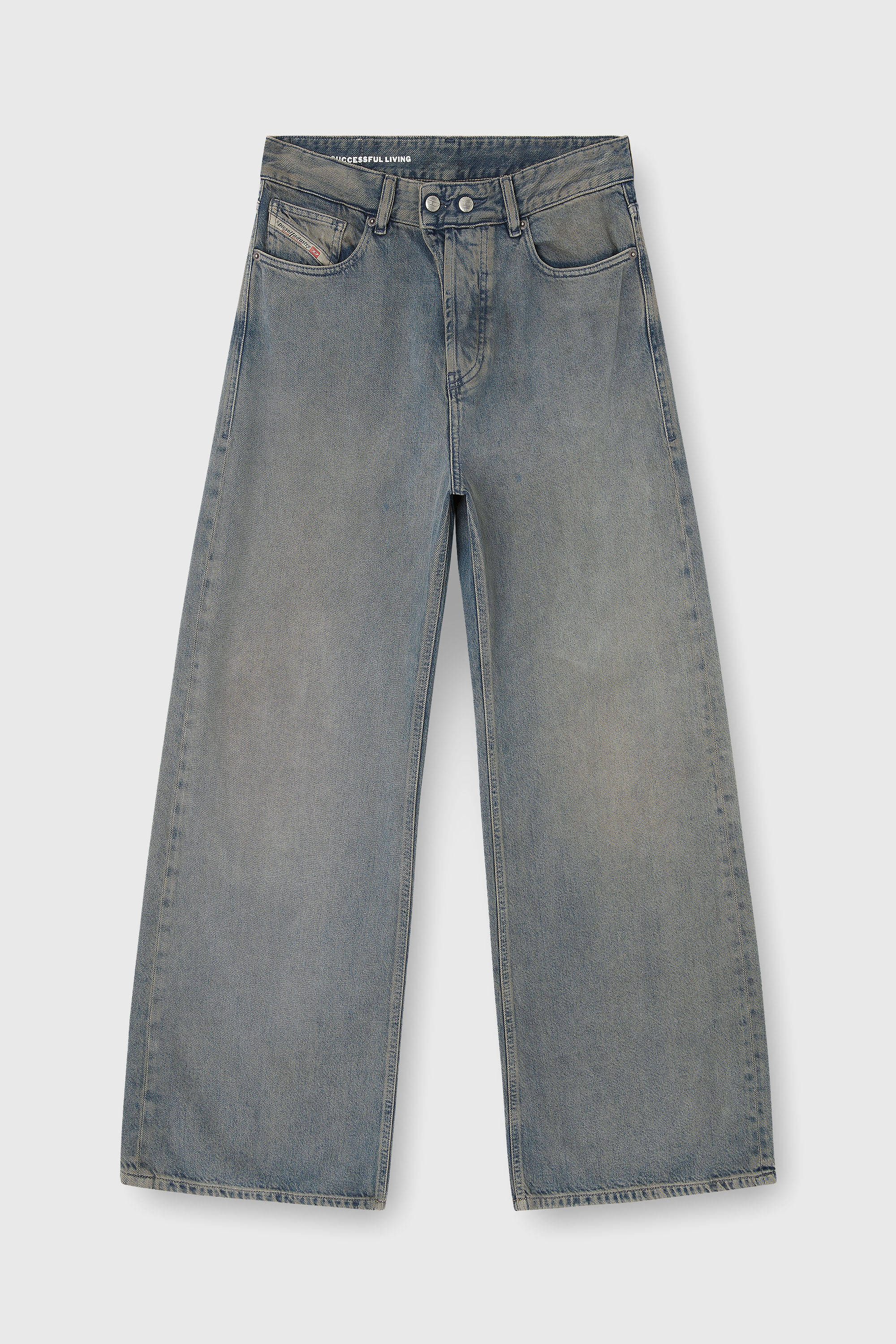 Diesel - Woman's Relaxed Jeans 1996 D-Sire 09N24, Medium blue - 4