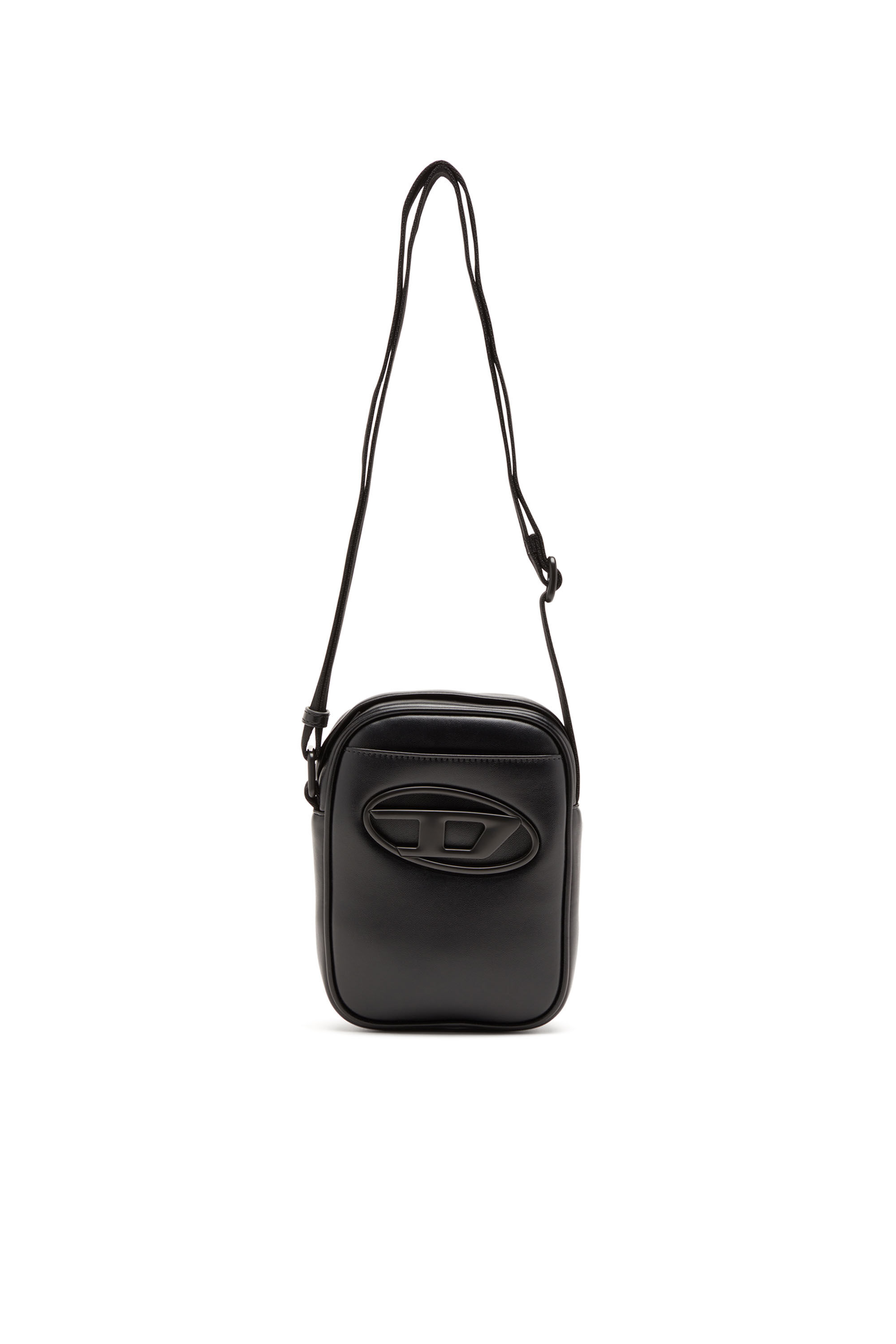 Diesel - HOLI-D CROSSBODY, Man's Holi-D-Crossbody bag in PU and neoprene in Black - 2
