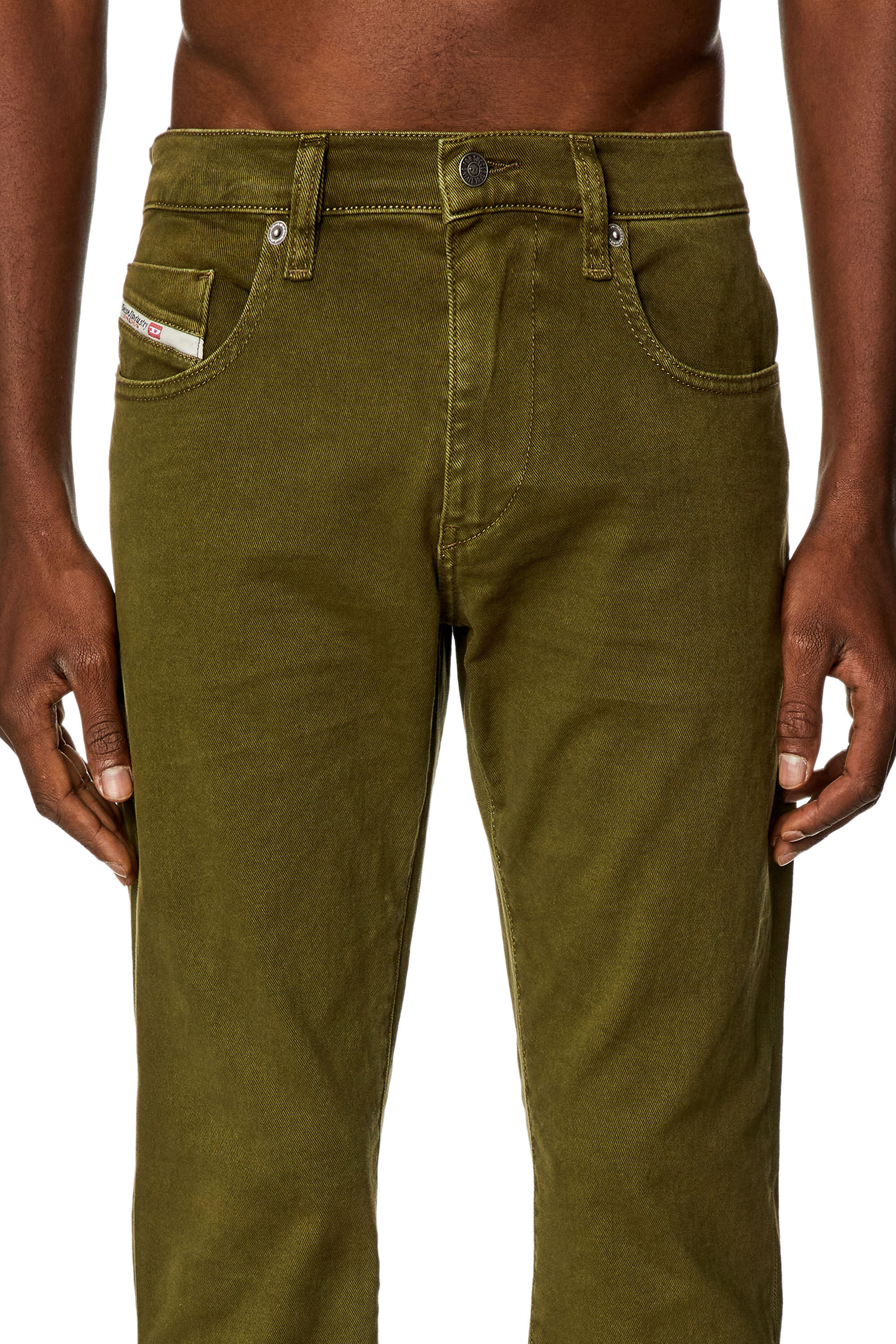Diesel - Slim Jeans 2019 D-Strukt 0QWTY, Green - Image 5