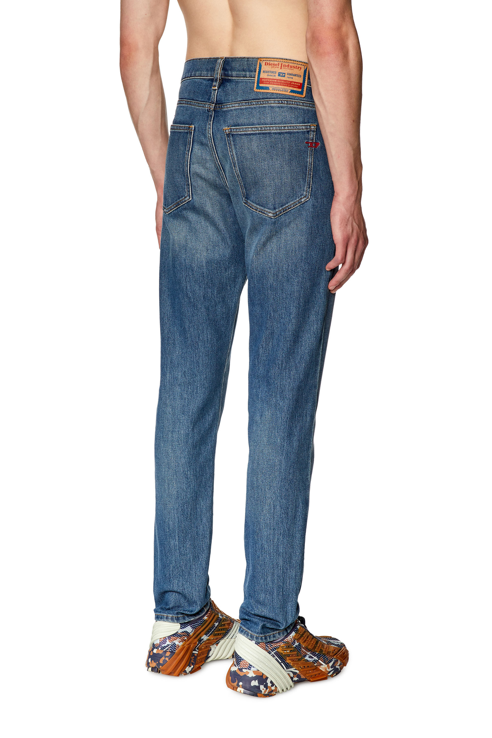 Diesel - Slim Jeans 2019 D-Strukt 09F88, Medium blue - Image 4