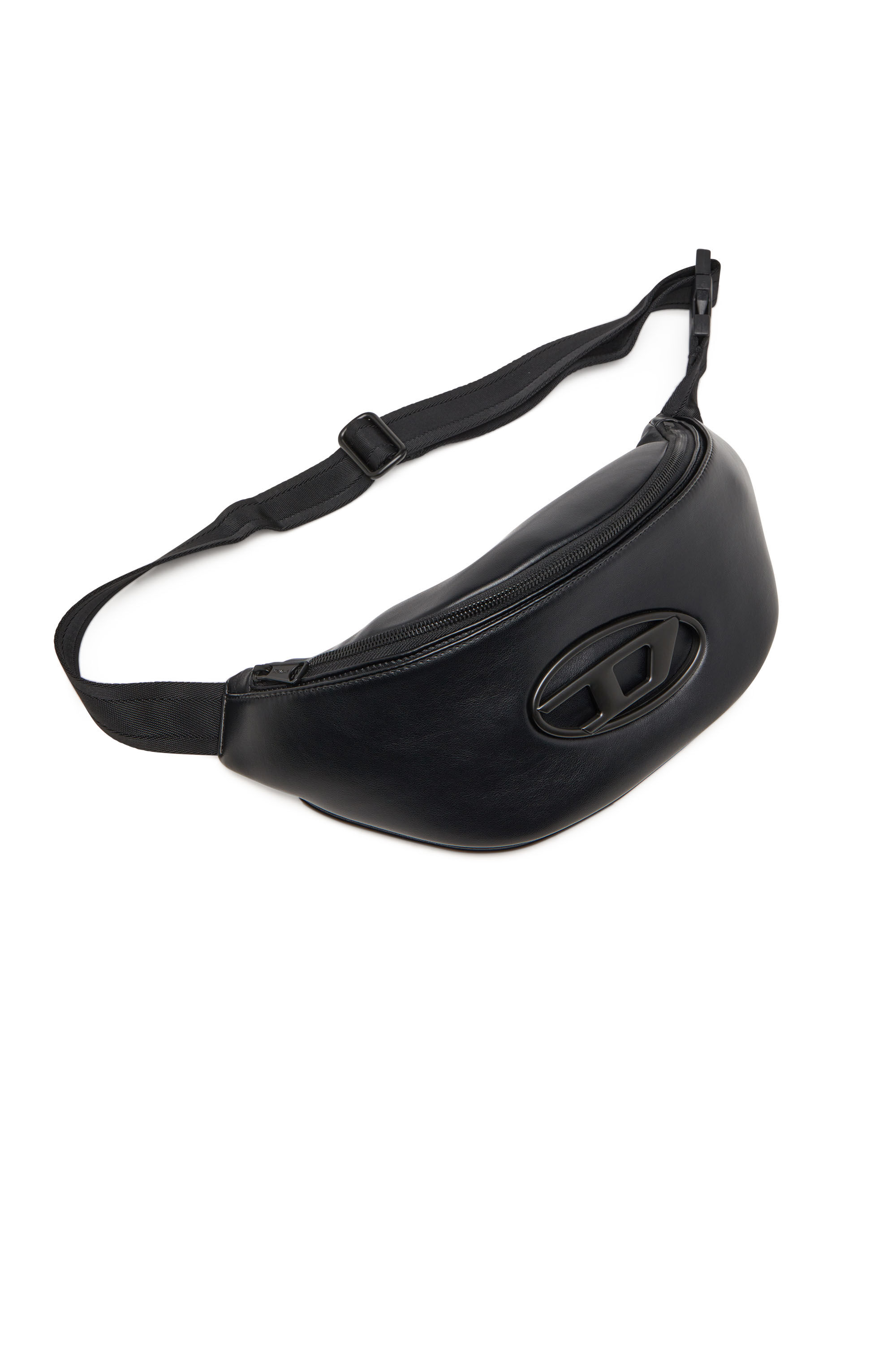 Men's Belt bag in PU and neoprene | Black | Diesel