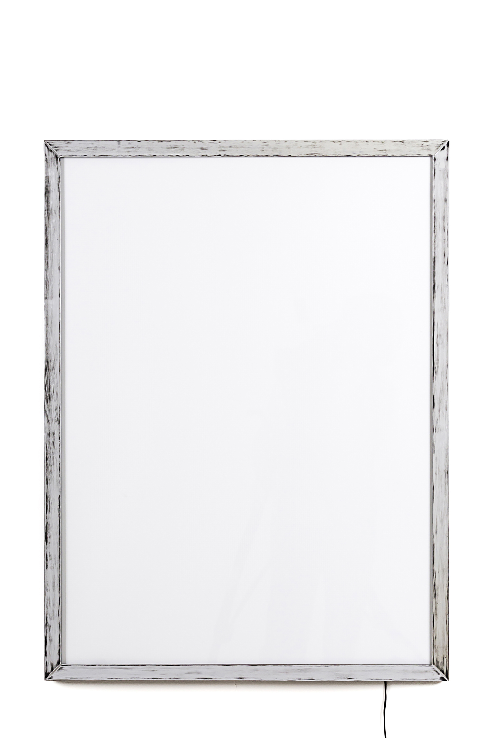 Diesel - 11002 FRAME IT!, Unisex's Large frame with led backlight in Silver - 1