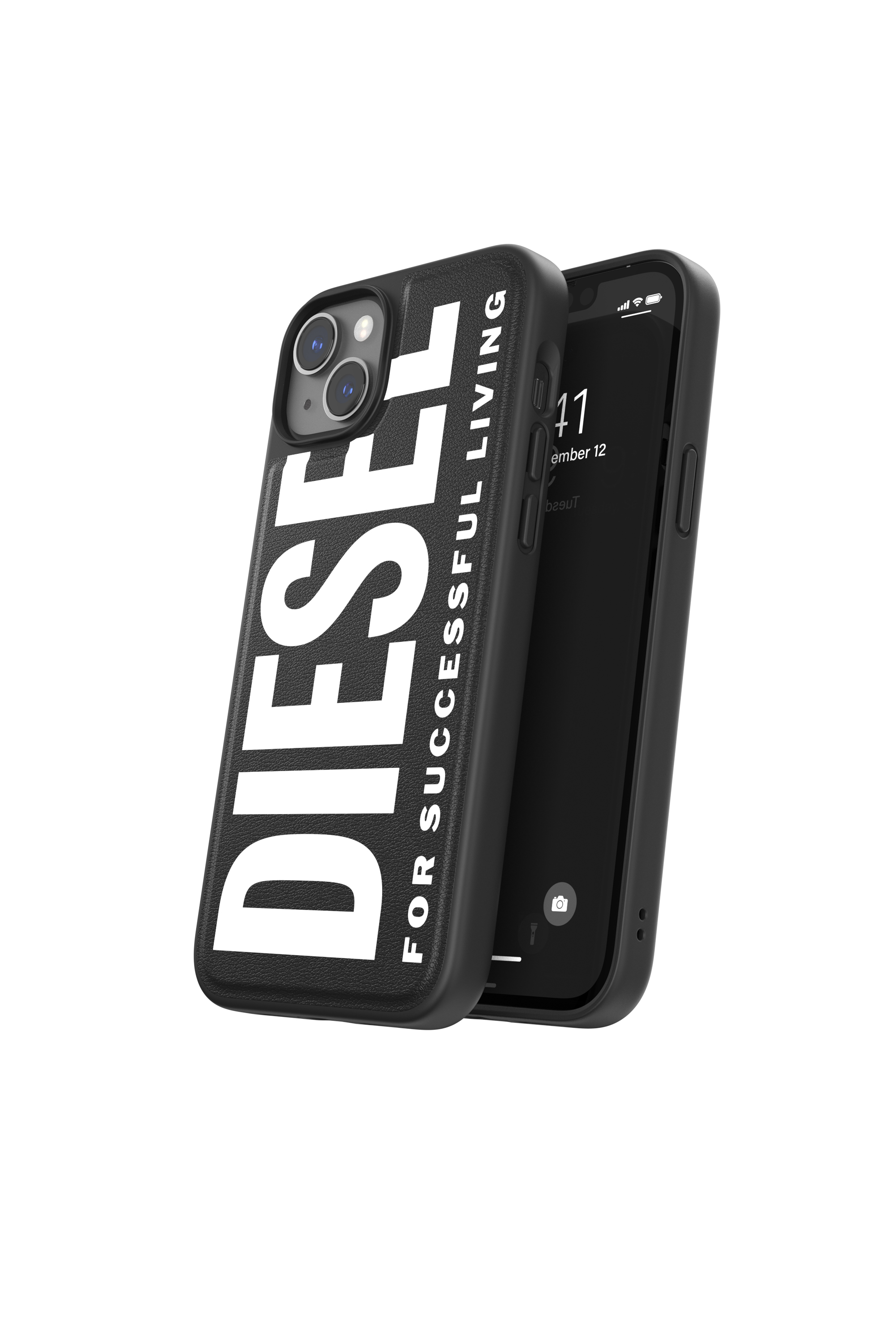 Diesel - 50258 MOULDED CASE, Unisex Moulded case core for iPhone 14 Plus in Black - Image 3
