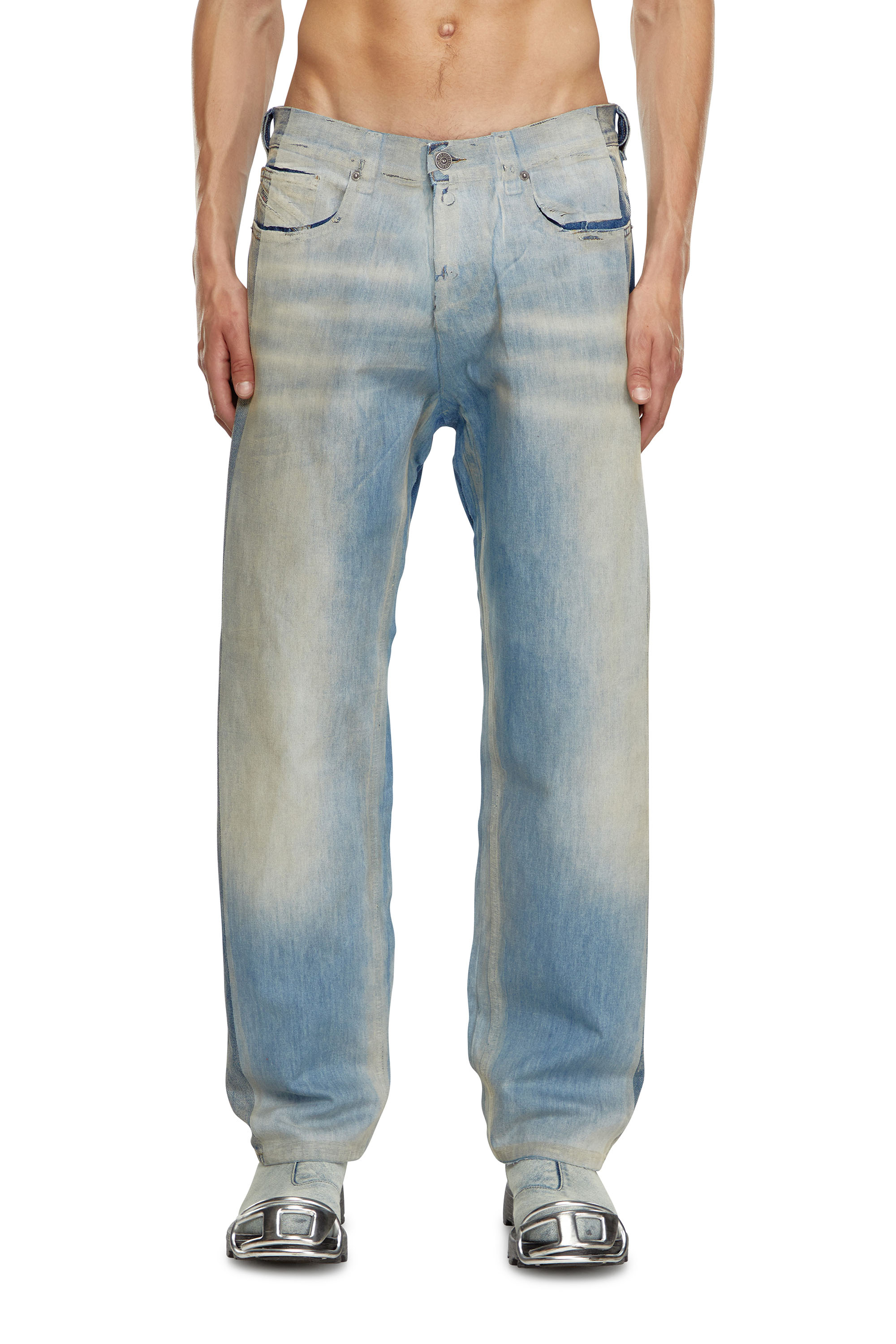 Diesel - Man's Regular Jeans 2010 D-Macs 09K22, Medium blue - 1