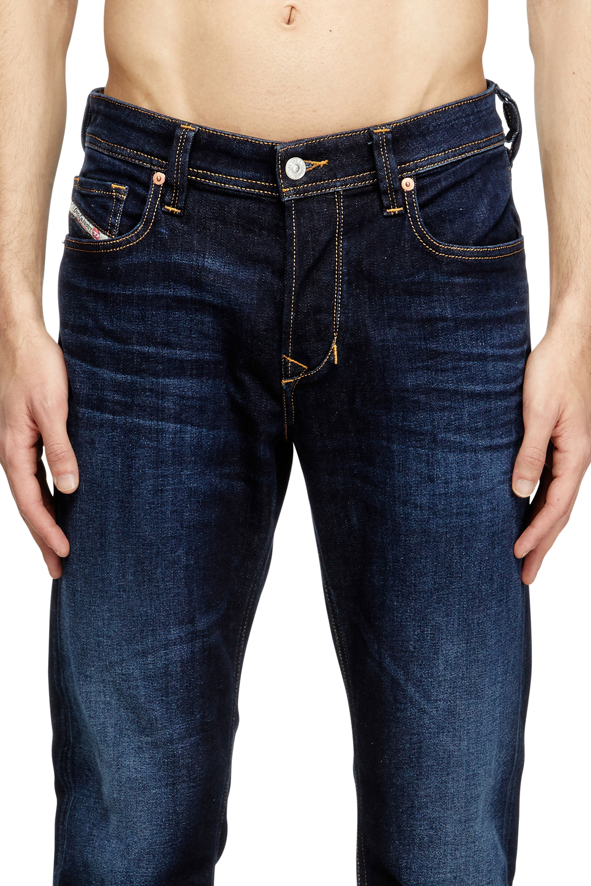 Diesel - Man's Regular Jeans 1986 Larkee-Beex 009ZS, Dark Blue - 6