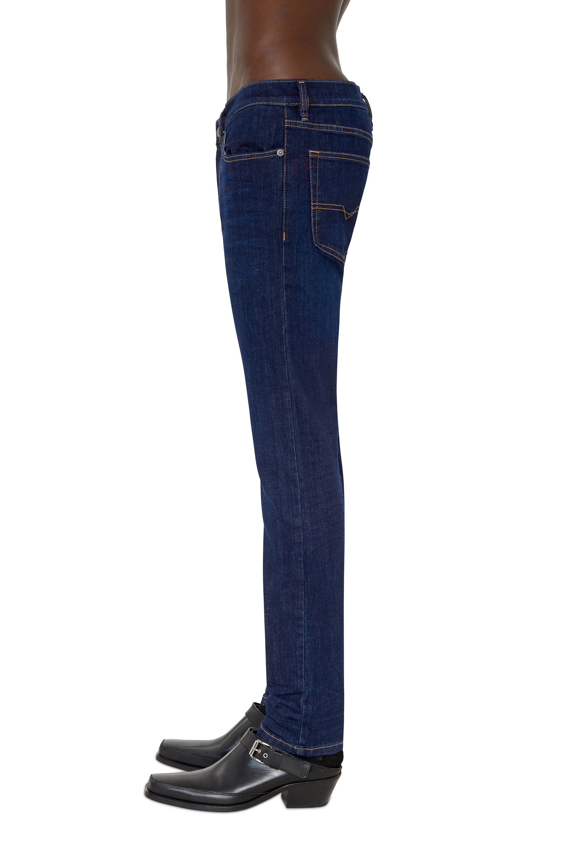 Diesel - Slim Jeans D-Luster 0IHAQ, Dark Blue - Image 4