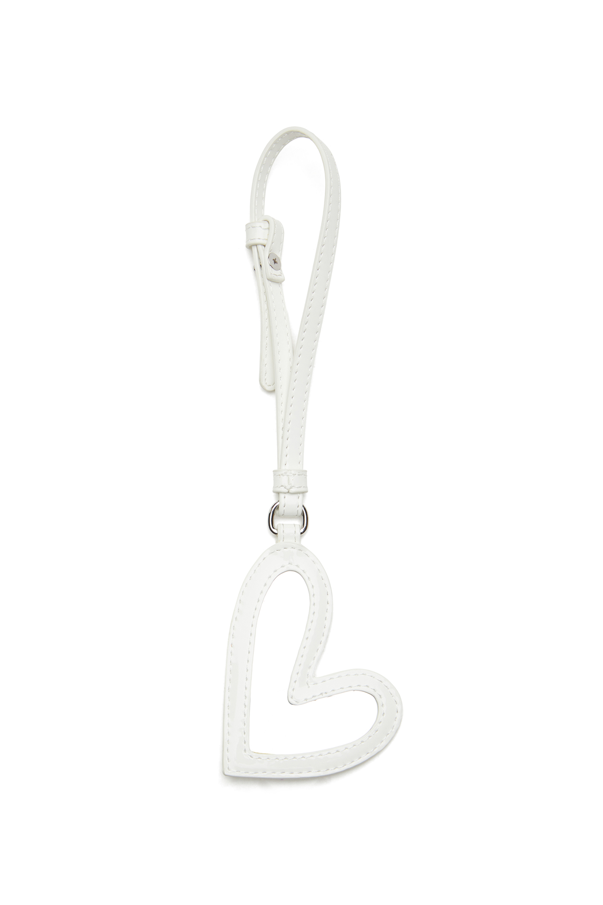 Diesel - PLAY MIRROR, Woman's Mirror charm with glossy finish in White - 2