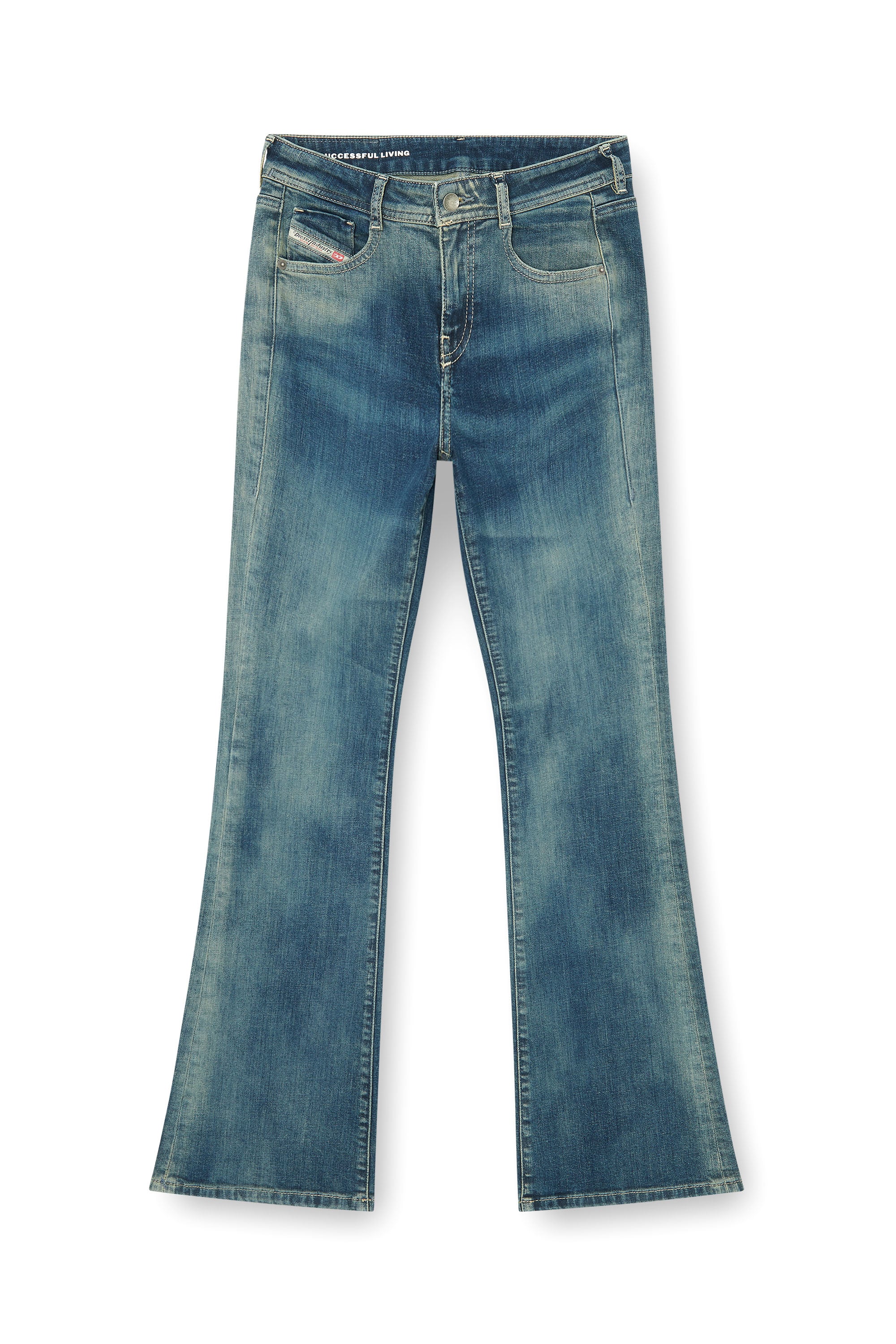 Diesel - Woman's Bootcut Jeans 1969 D-Ebbey 09P41, Medium blue - 3