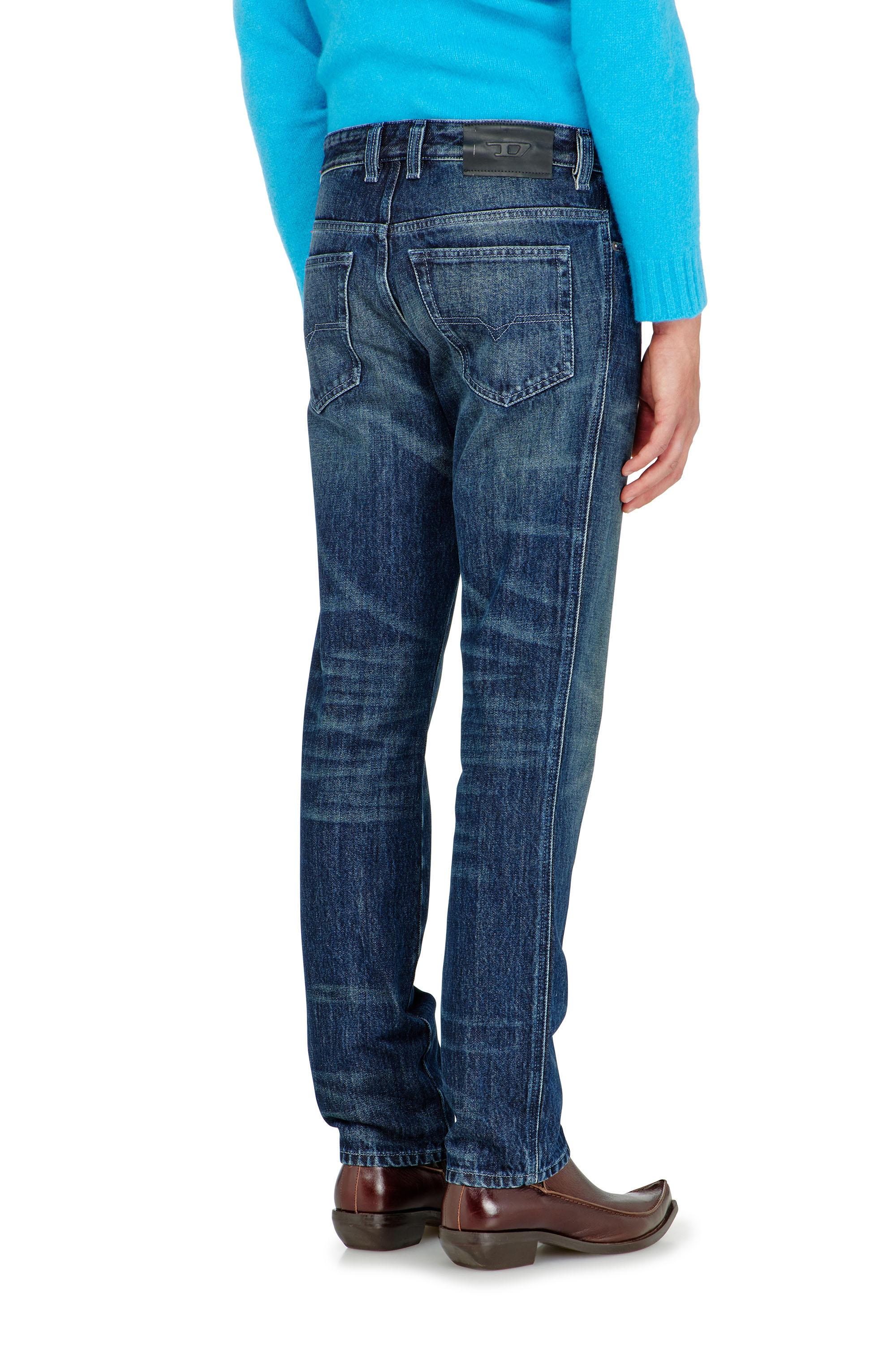 Diesel - Man's Slim Jeans 1993 D-Vyl 007FZ, Dark Blue - 5