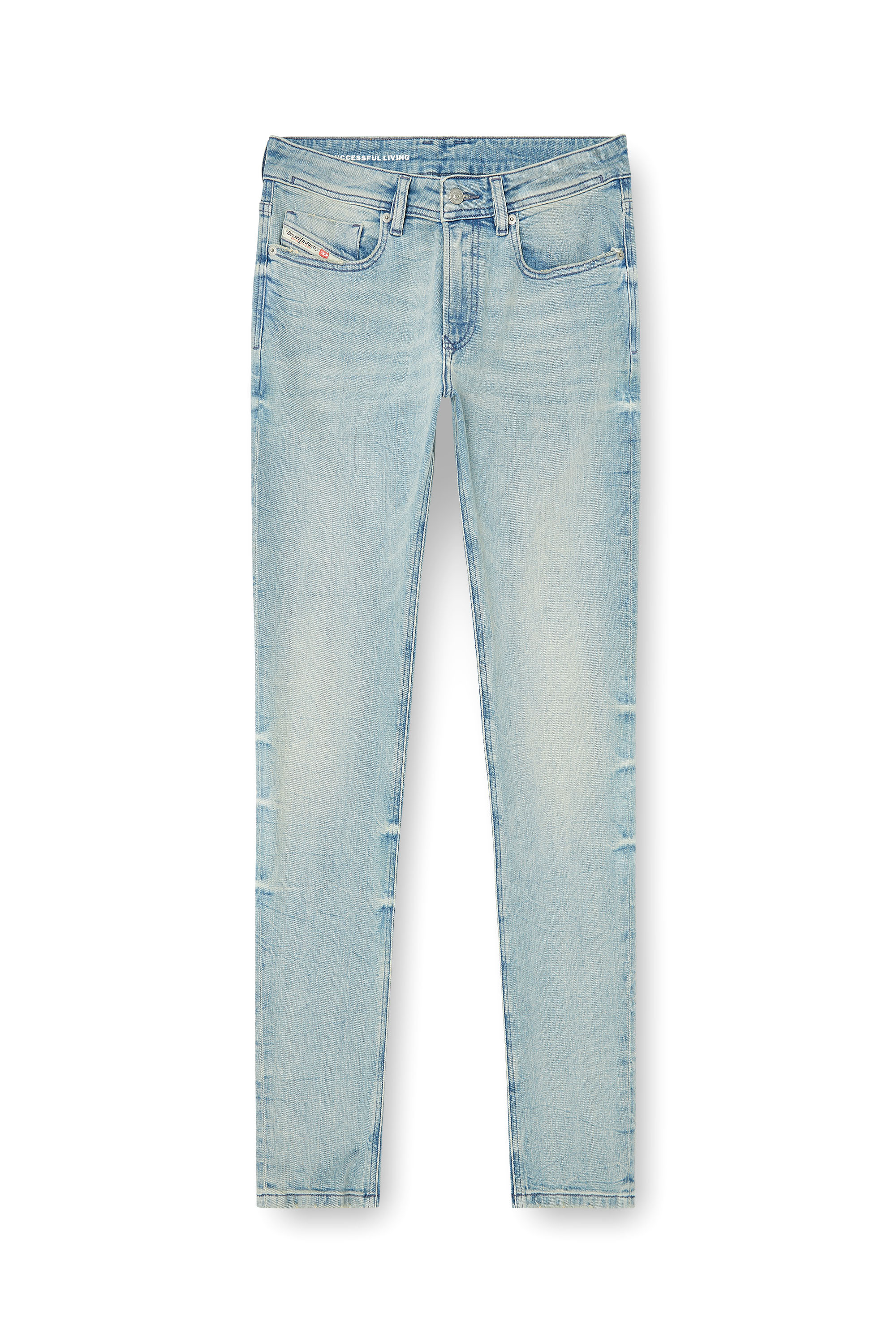 Diesel - Man's Skinny Jeans 1979 Sleenker 0KBBF, Light Blue - 6