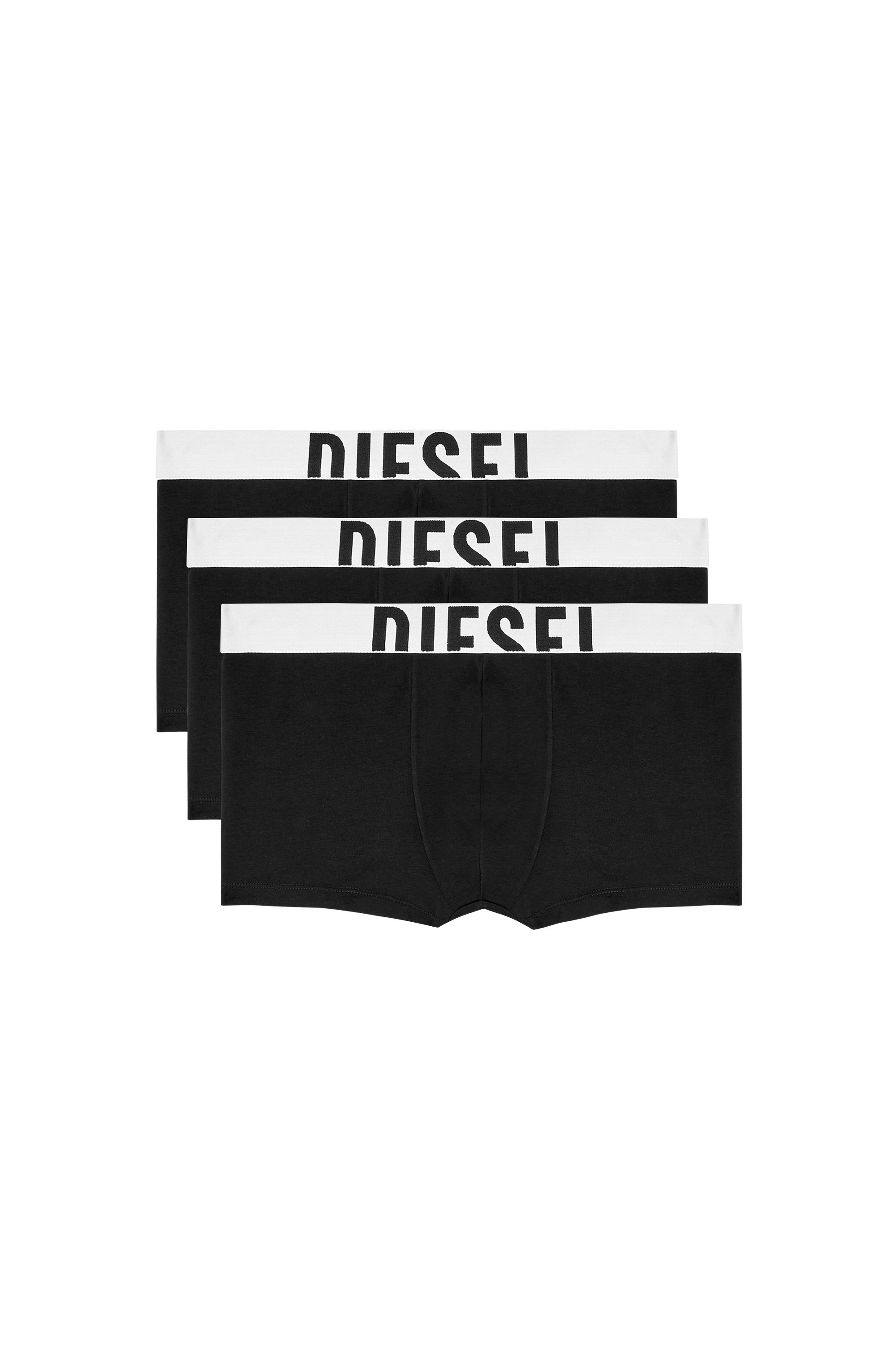 Diesel - DAMIEN-D-POP-3PACK-40, Man's Three-pack boxer briefs in stretch cotton in Multicolor/Black - 2