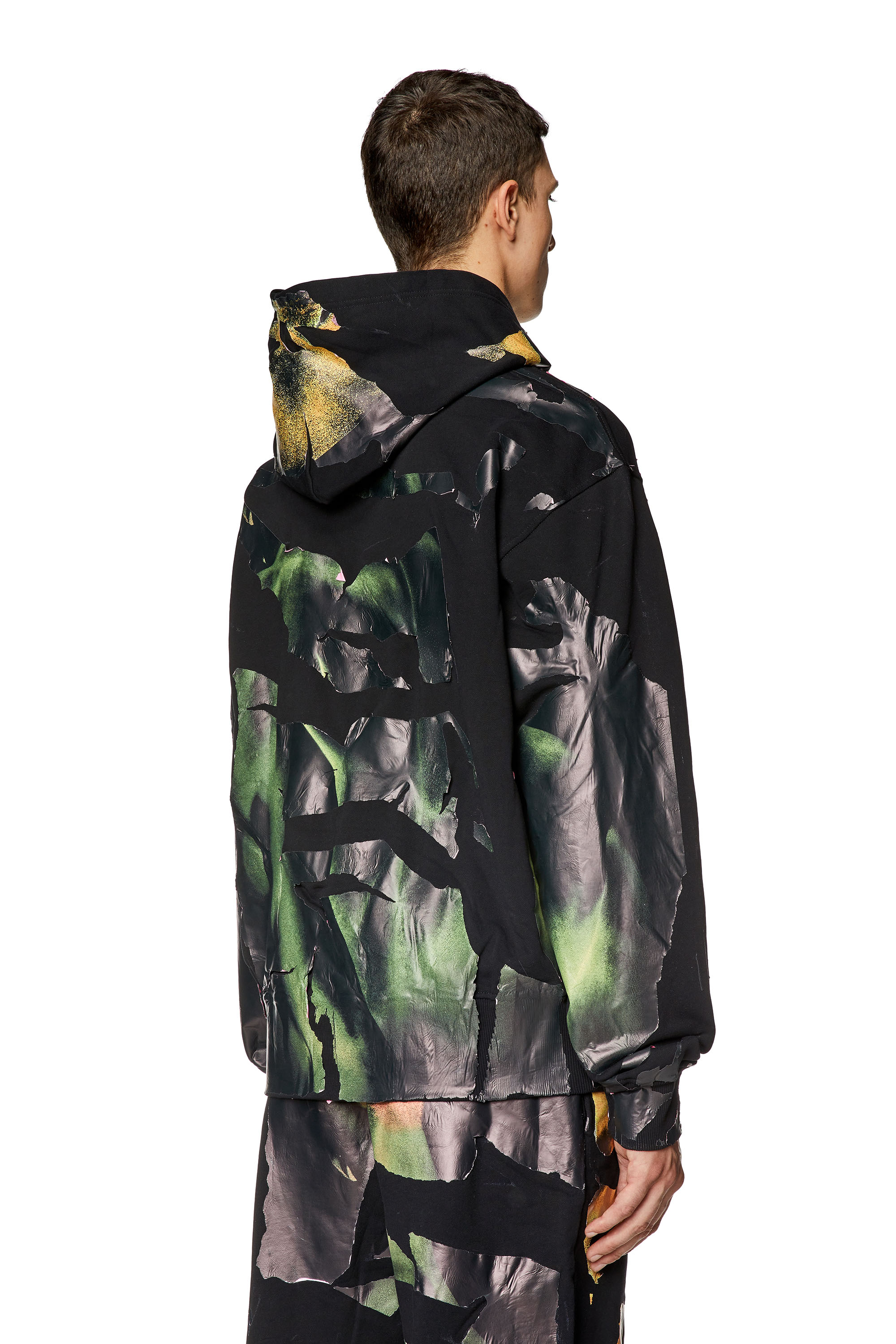 Diesel - S-MAC-HOOD-M1, Black/Orange - Image 2