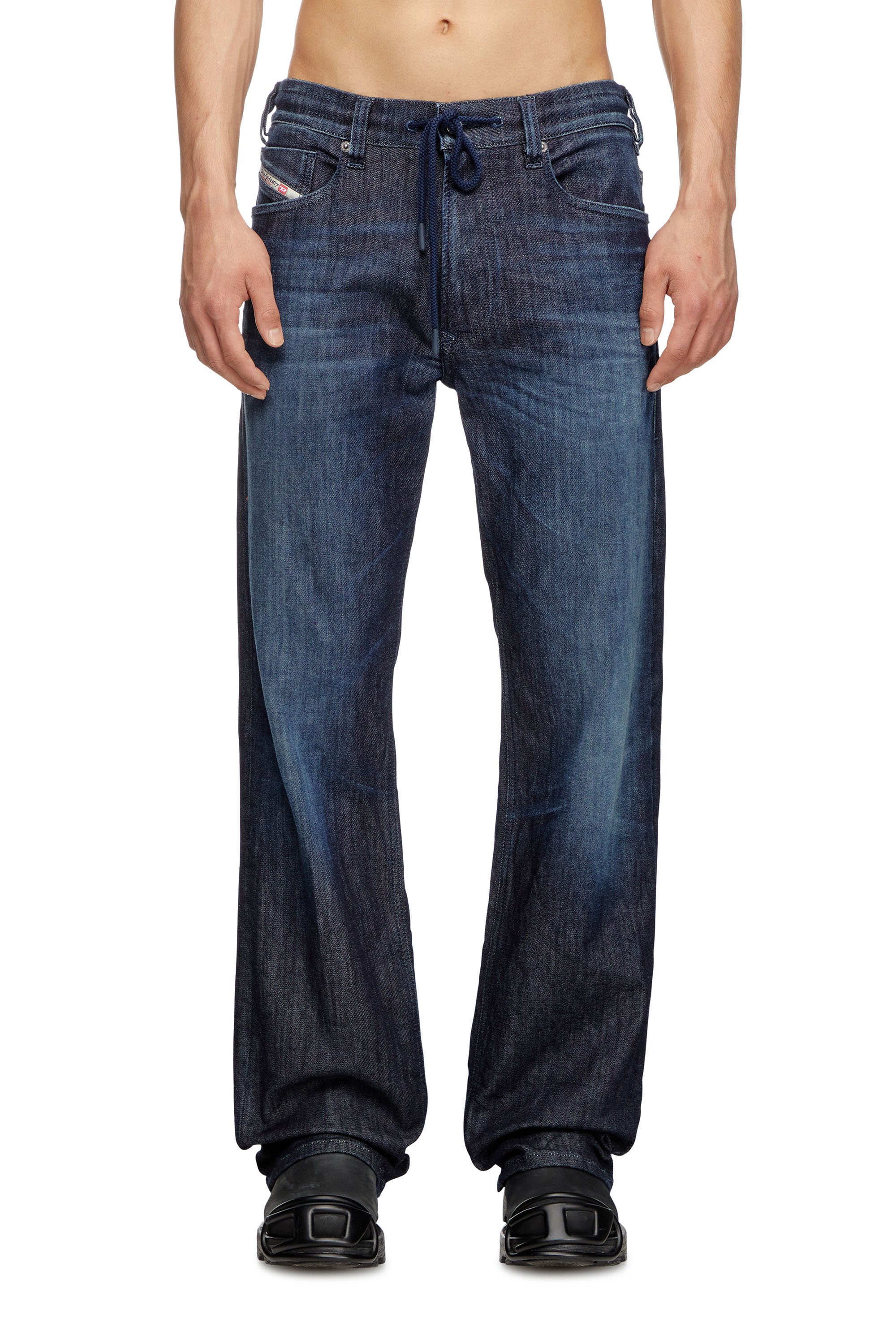 Diesel - Man's Relaxed 2080 D-Reel Joggjeans® 09L11, Dark Blue - 2