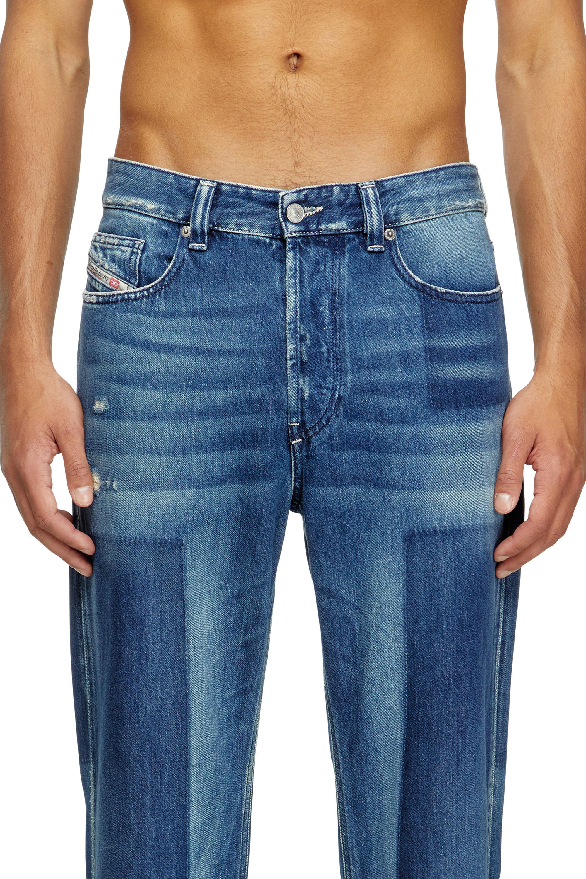 Regular Jeans 2024 D-Macs 09M52, Dark Blue Diesel - Man's Regular Jeans 2024 D-Macs 09M52, Dark Blue - 5