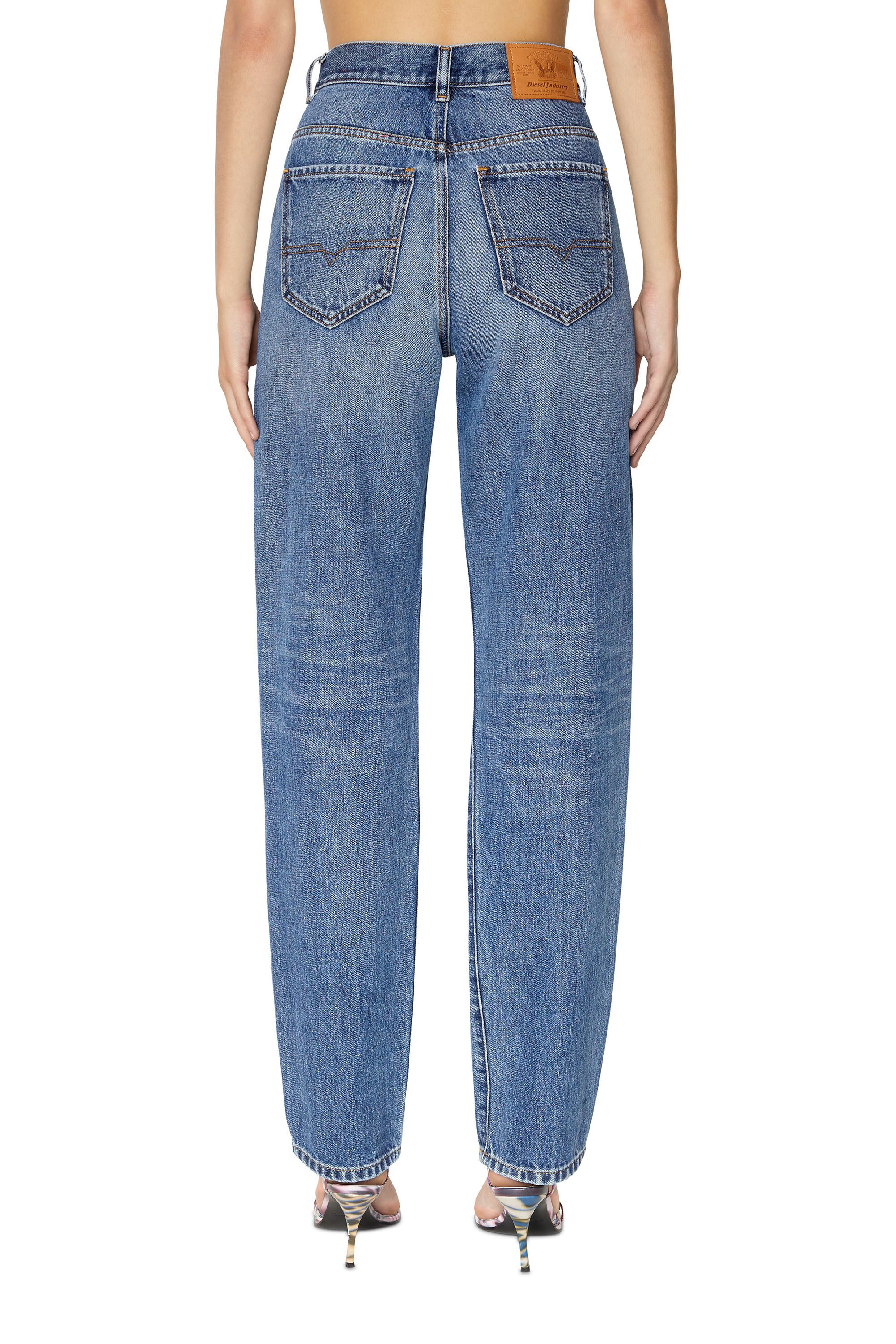 Diesel - Straight Jeans 1956 D-Tulip 007C2, Medium blue - Image 2